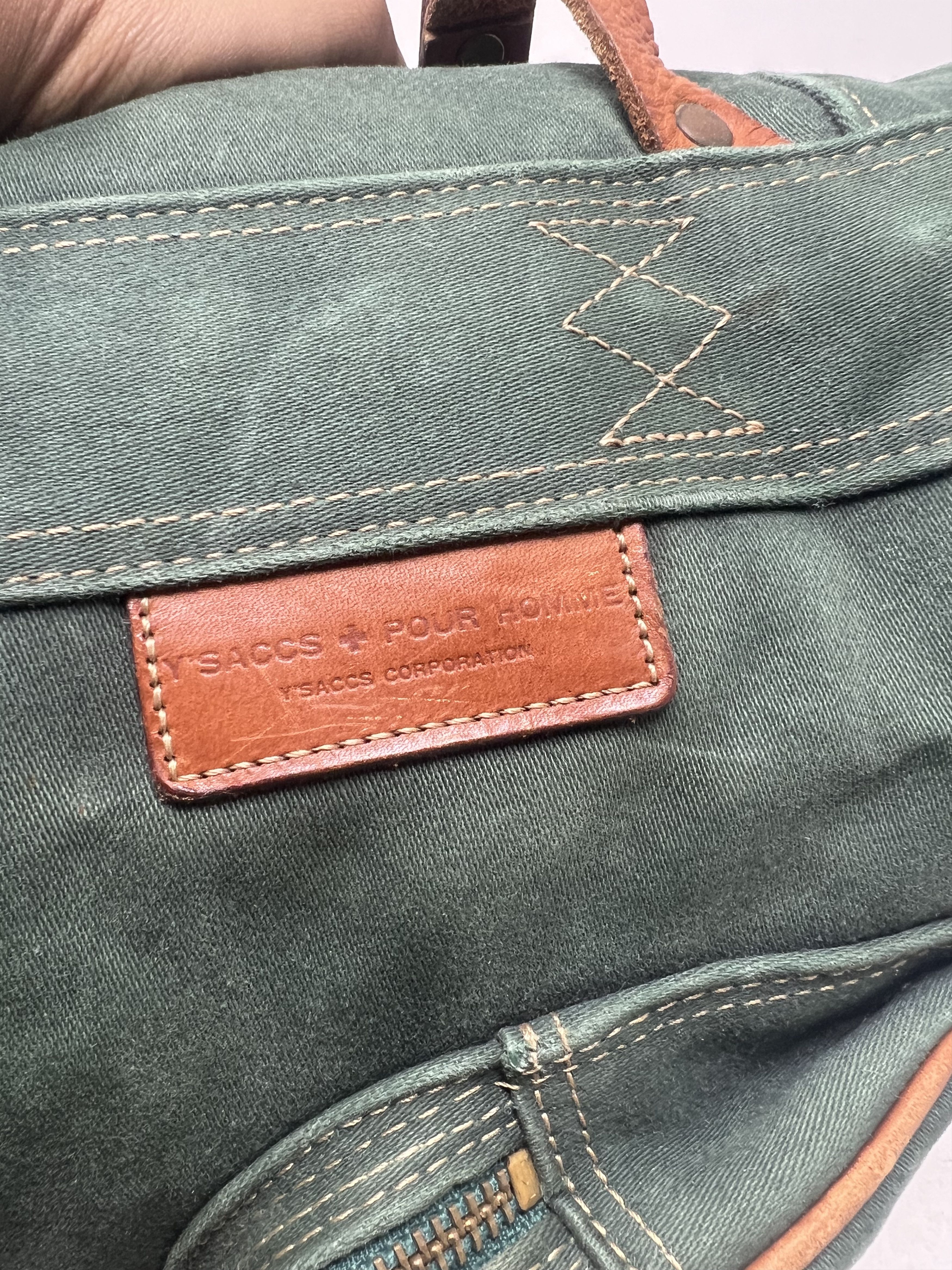 Vintage Vintage Ysaccs + Pour Homme Camp S Rucksack Backpack Size ONE SIZE - 9 Thumbnail