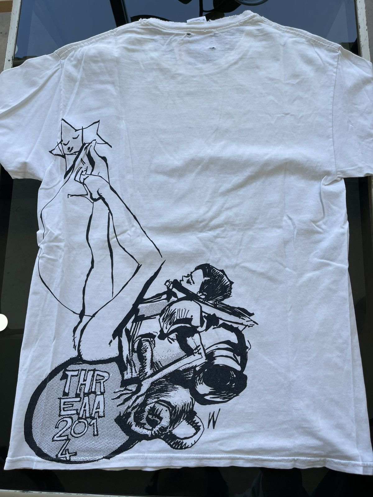 Japanese Brand Ashley Wood ThreeA Lasstranaut Tee M Size US M / EU 48-50 / 2 - 6 Thumbnail