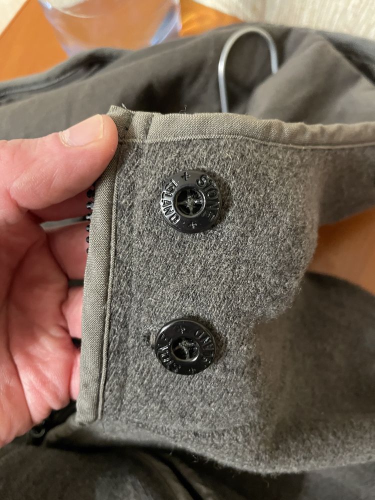 Stone Island Vintage Stone Island Wool Hoodie Size US S / EU 44-46 / 1 - 6 Thumbnail