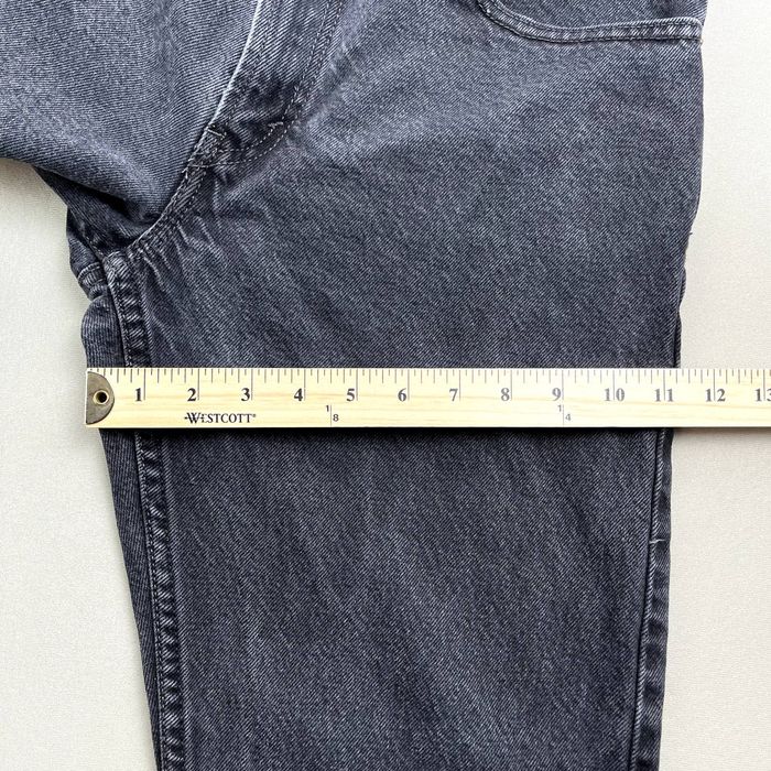 Levi's Levis 505 Jeans 32x30 Black Denim Regular Straight Charcoal ...