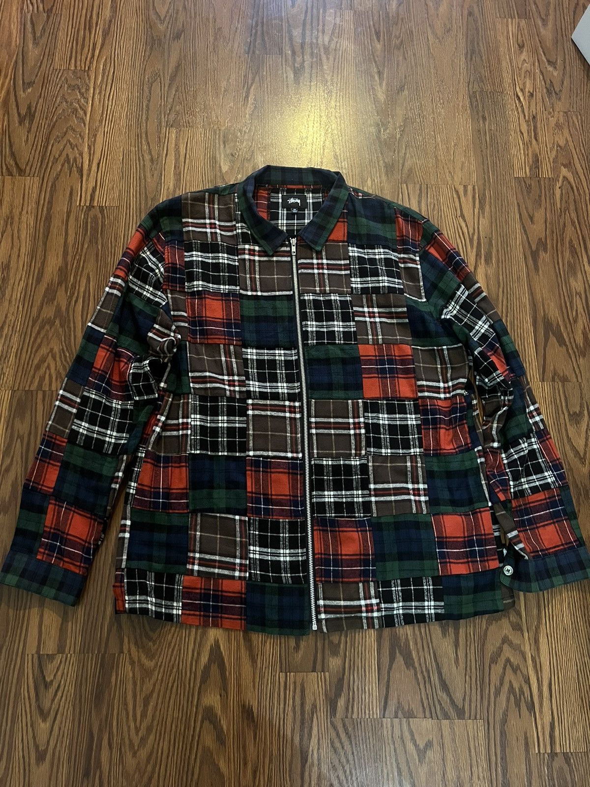 Stussy Stussy Patchwork Flannel Size US XL / EU 56 / 4 - 1 Thumbnail
