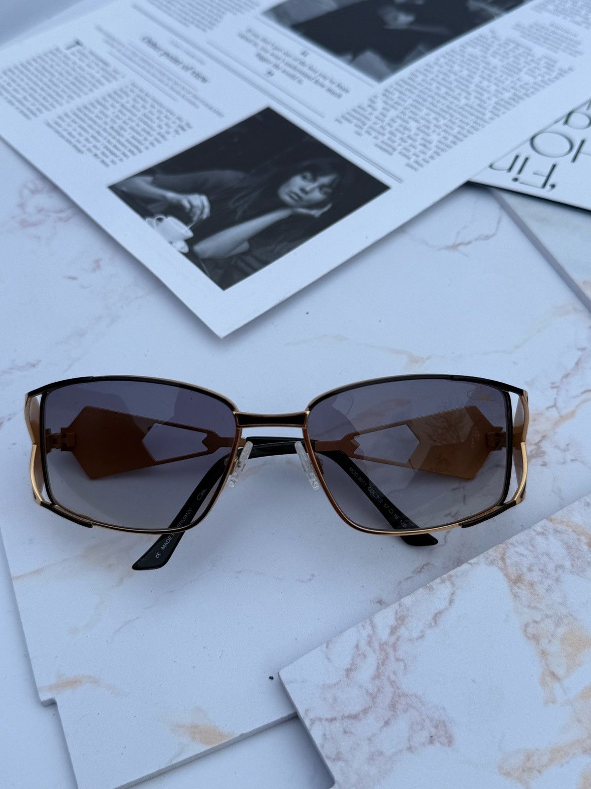 Cazal Cazal vintage sunglasses mod.9011 made in Germany Size ONE SIZE - 9 Thumbnail