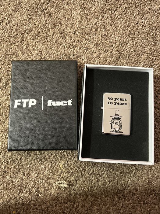 Fuct FTP FUCT anniversary ZIPPO LIGHTER | Grailed