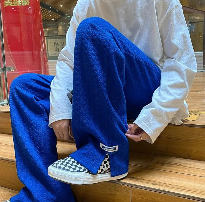 Japanese Brand × Jean Men High Street Sweatpant Fashion Loose Size US 33 - 2 Thumbnail