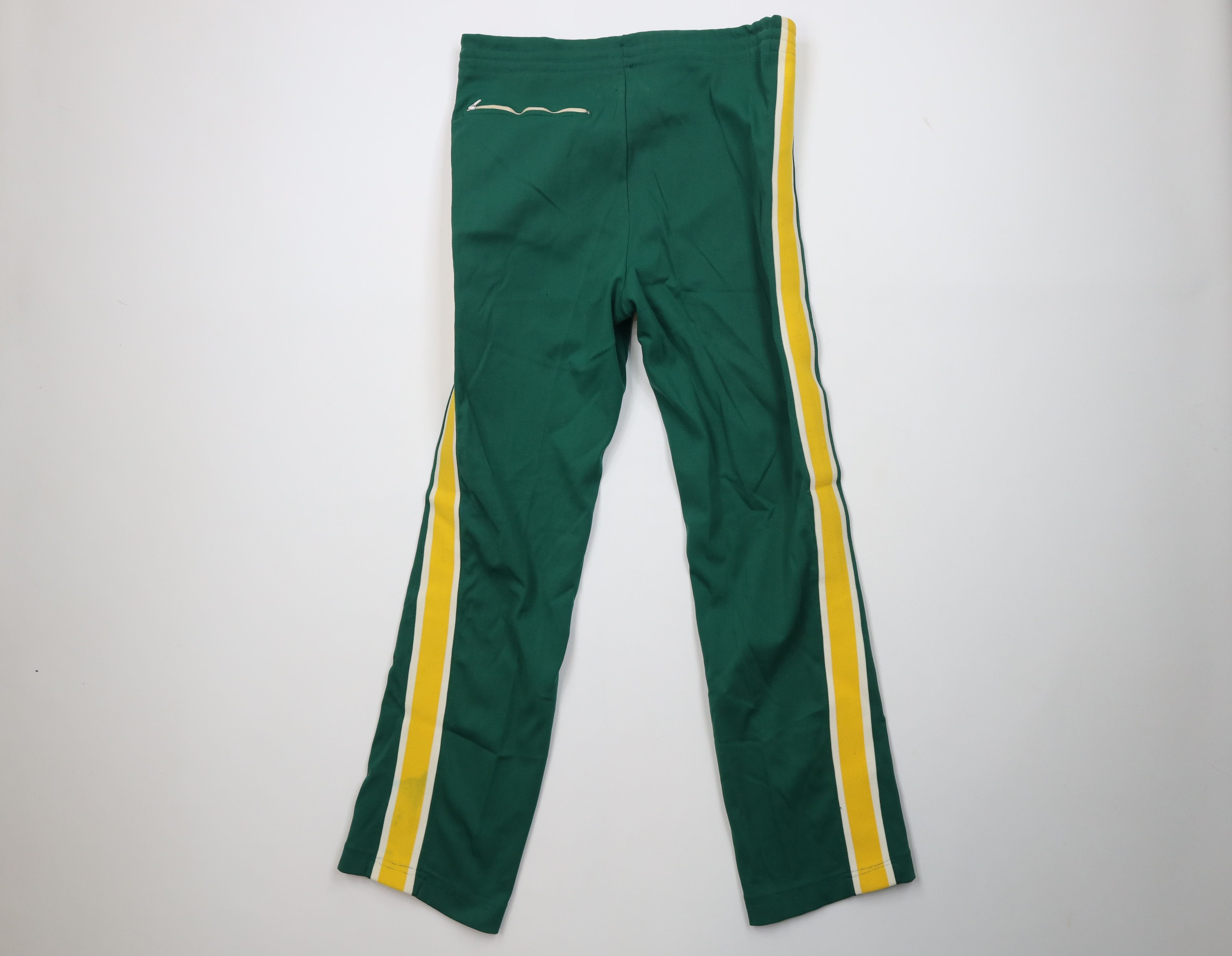 Vintage Vintage 70s Streetwear Striped Warm Up Sweatpants Pants USA Size US 38 / EU 54 - 10 Thumbnail