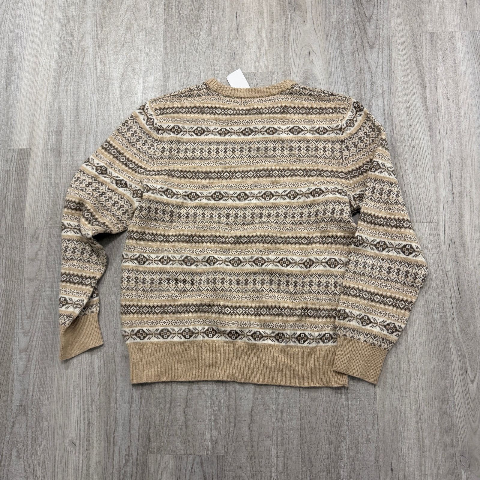 J.Crew J Crew Supersoft Lambswool Fair Isle Sweater Men's Large NEW Size US L / EU 52-54 / 3 - 8 Thumbnail