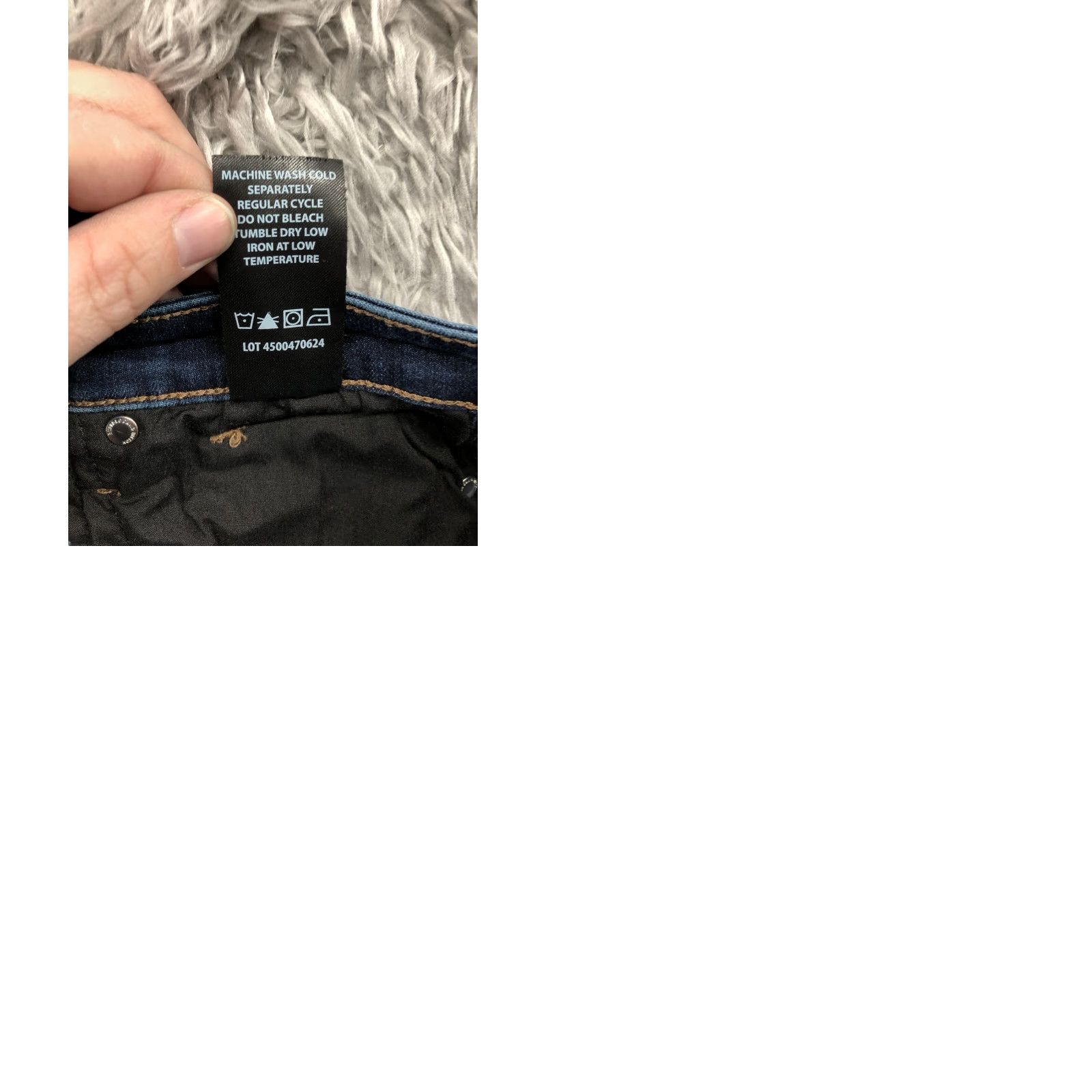 Calvin Klein Calvin Klein Jeans 28x30 Mens Mid Rise Straight Leg Dark Wash Blue Denim Shirt? Size US 28 / EU 44 - 9 Thumbnail