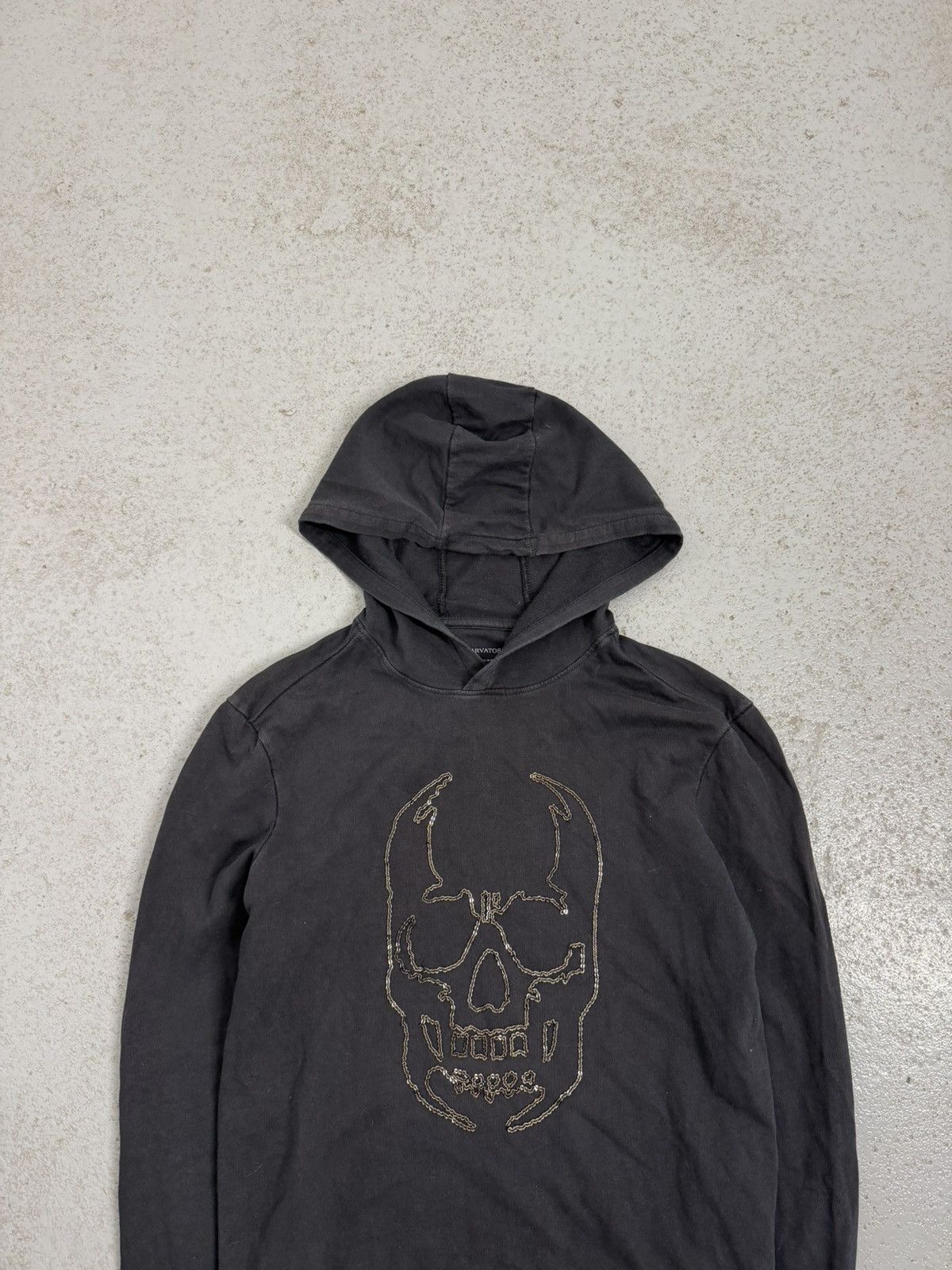 John Varvatos John Varvatos Chain Skull Light Hoodie Size US XS / EU 42 / 0 - 4 Thumbnail