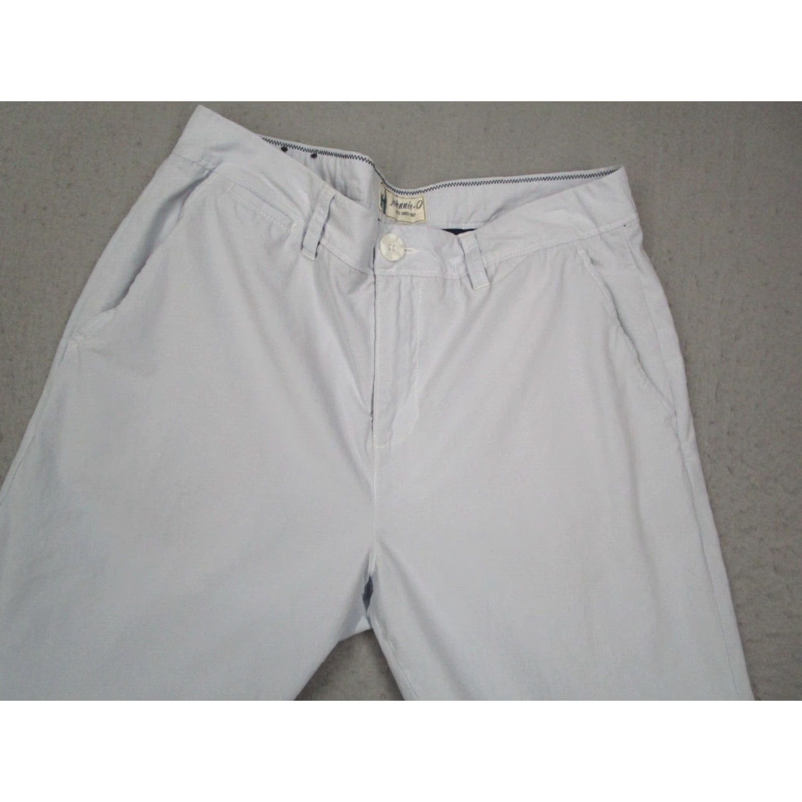 johnnie-O Johnnie-O Pants Men 32 Blue Arctic West Coast Prep Chinos Work Casual 32x34 Size US 32 / EU 48 - 2 Thumbnail