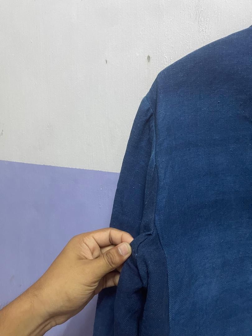 Vintage Kapital Style Indigo Chore Jacket by Bsbee Size US M / EU 48-50 / 2 - 13 Thumbnail