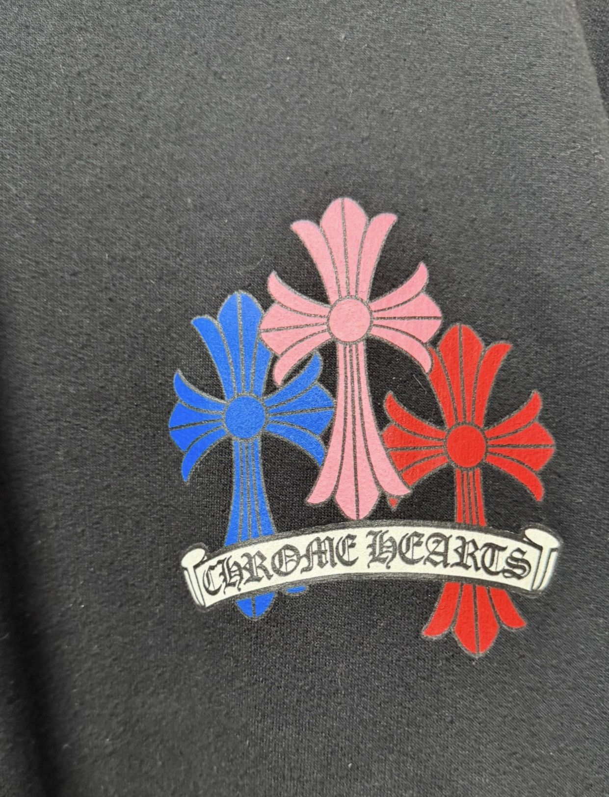 Chrome Hearts Chrome Hearts L Multi Color Cross Hoodie Size US L / EU 52-54 / 3 - 5 Thumbnail