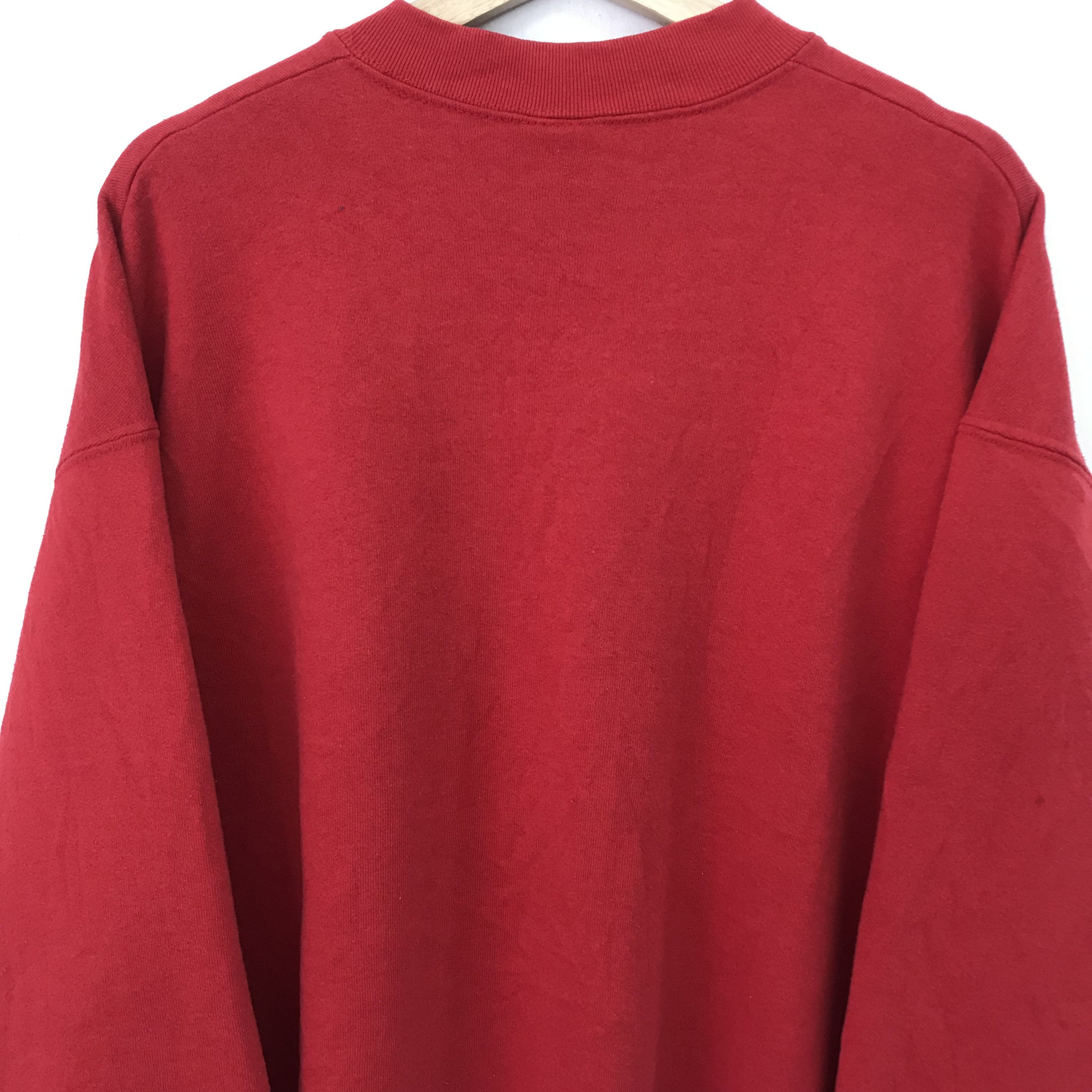 Vintage Vintage 90's Creek Staff Red Sweatshirt - 600 Size US XXL / EU 58 / 5 - 6 Thumbnail
