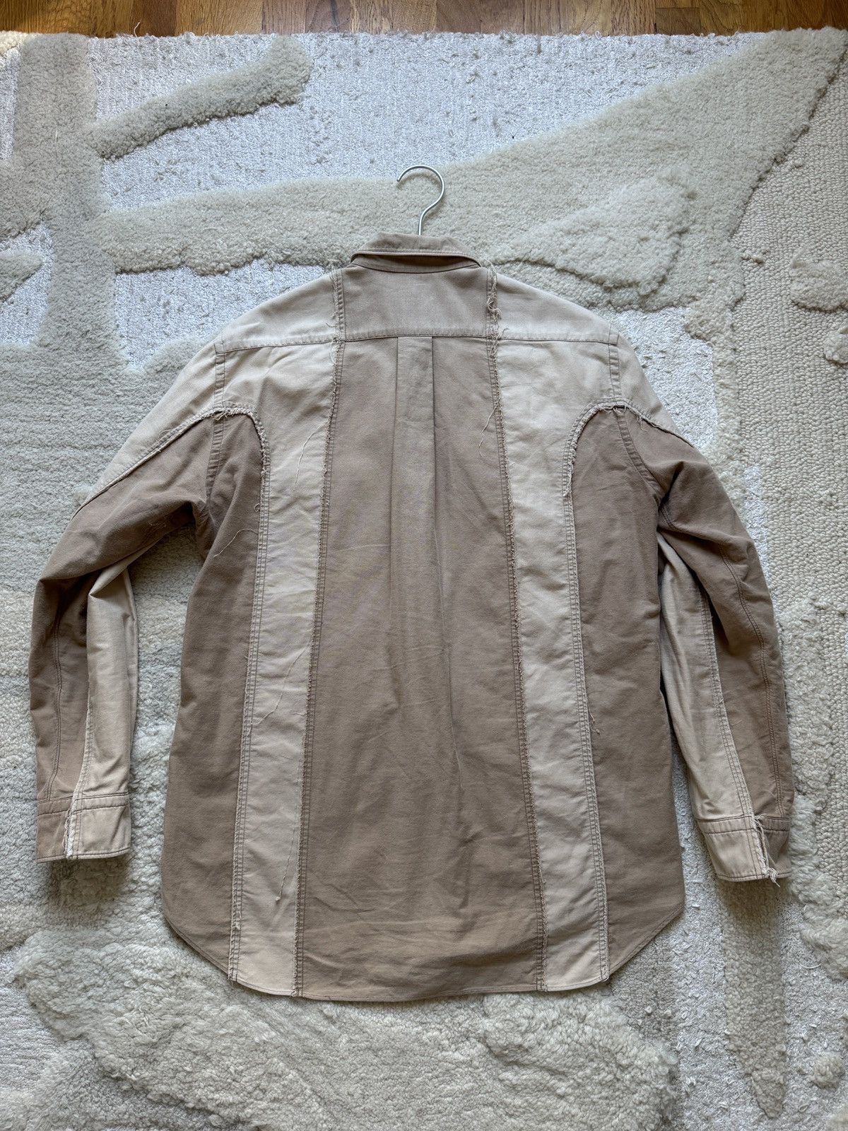Comme des Garcons Homme AD 2002 Comme Des Garcons Homme deconstructed shirt Size US M / EU 48-50 / 2 - 5 Thumbnail