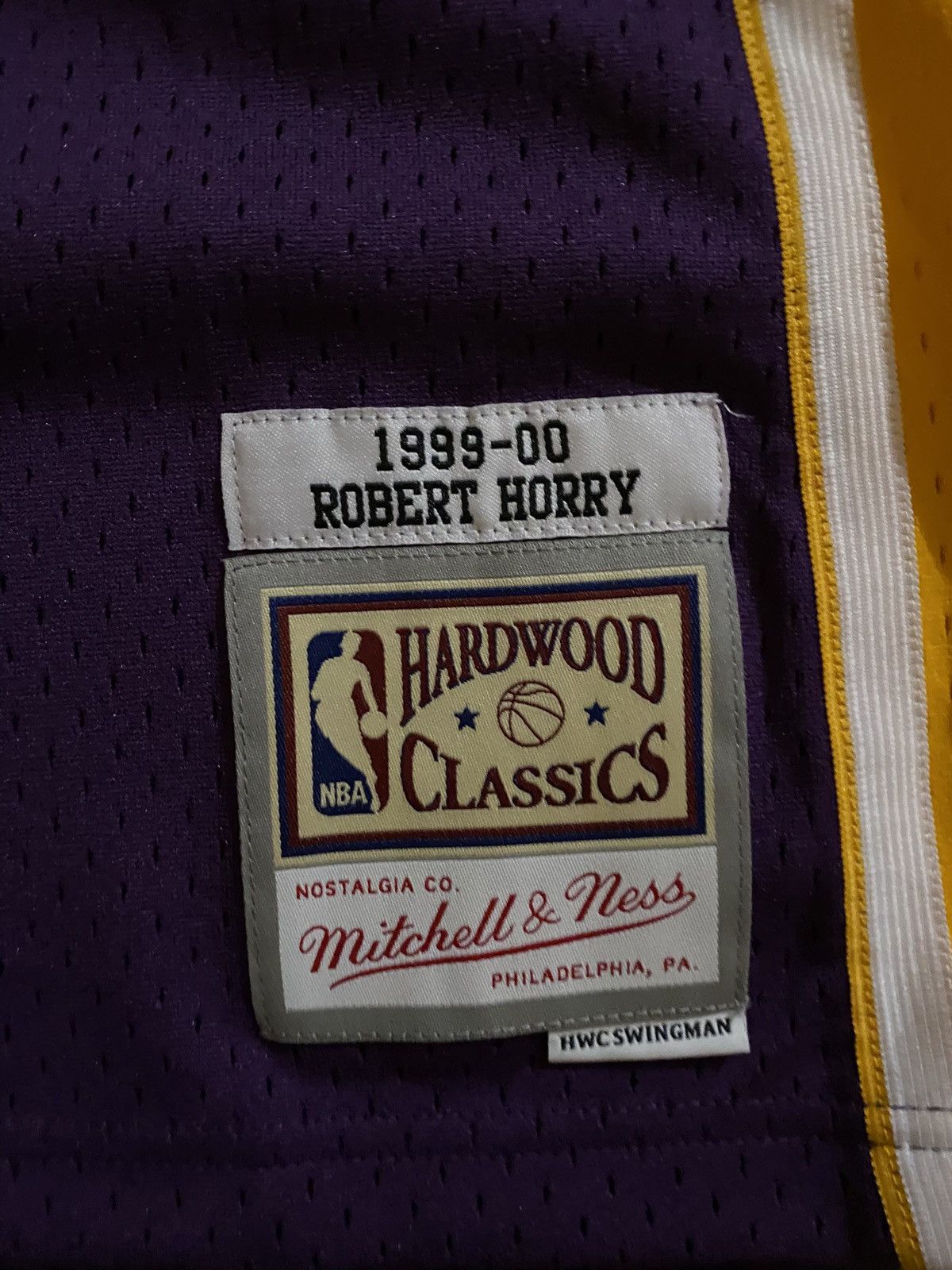 Mitchell & Ness Mitchell & Ness Robert Horry Lakers Jersey NEW Size US XL / EU 56 / 4 - 2 Thumbnail