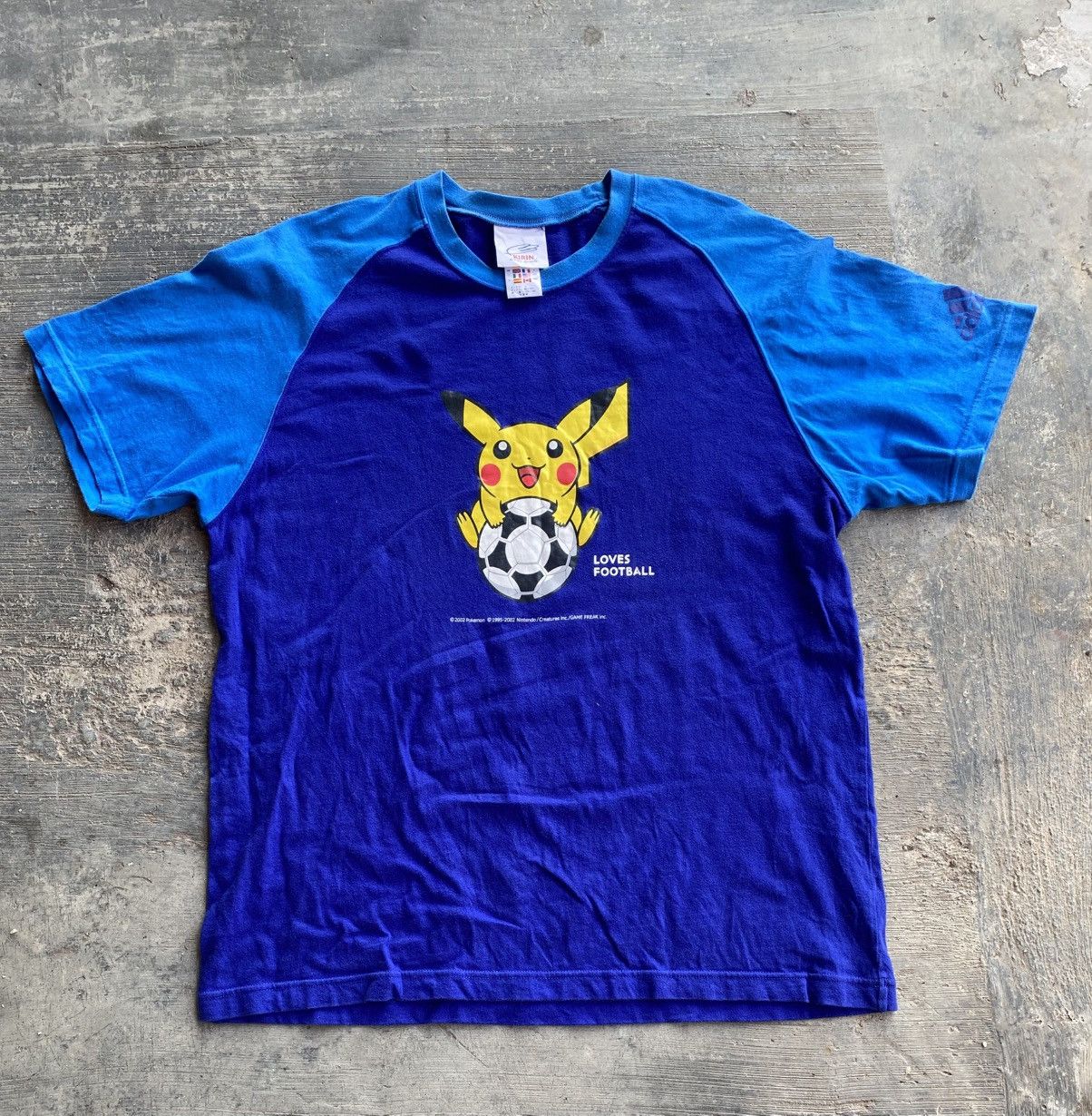 Adidas × Vintage Vintage 2002 ADIDAS KIRIN X PIKACHU Shirt Size US L / EU 52-54 / 3 - 1 Thumbnail