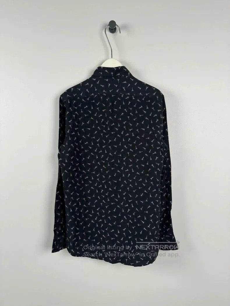 Saint Laurent Paris Saint Laurent Paris Tower Silk Shirt. Size US M / EU 48-50 / 2 - 2 Thumbnail