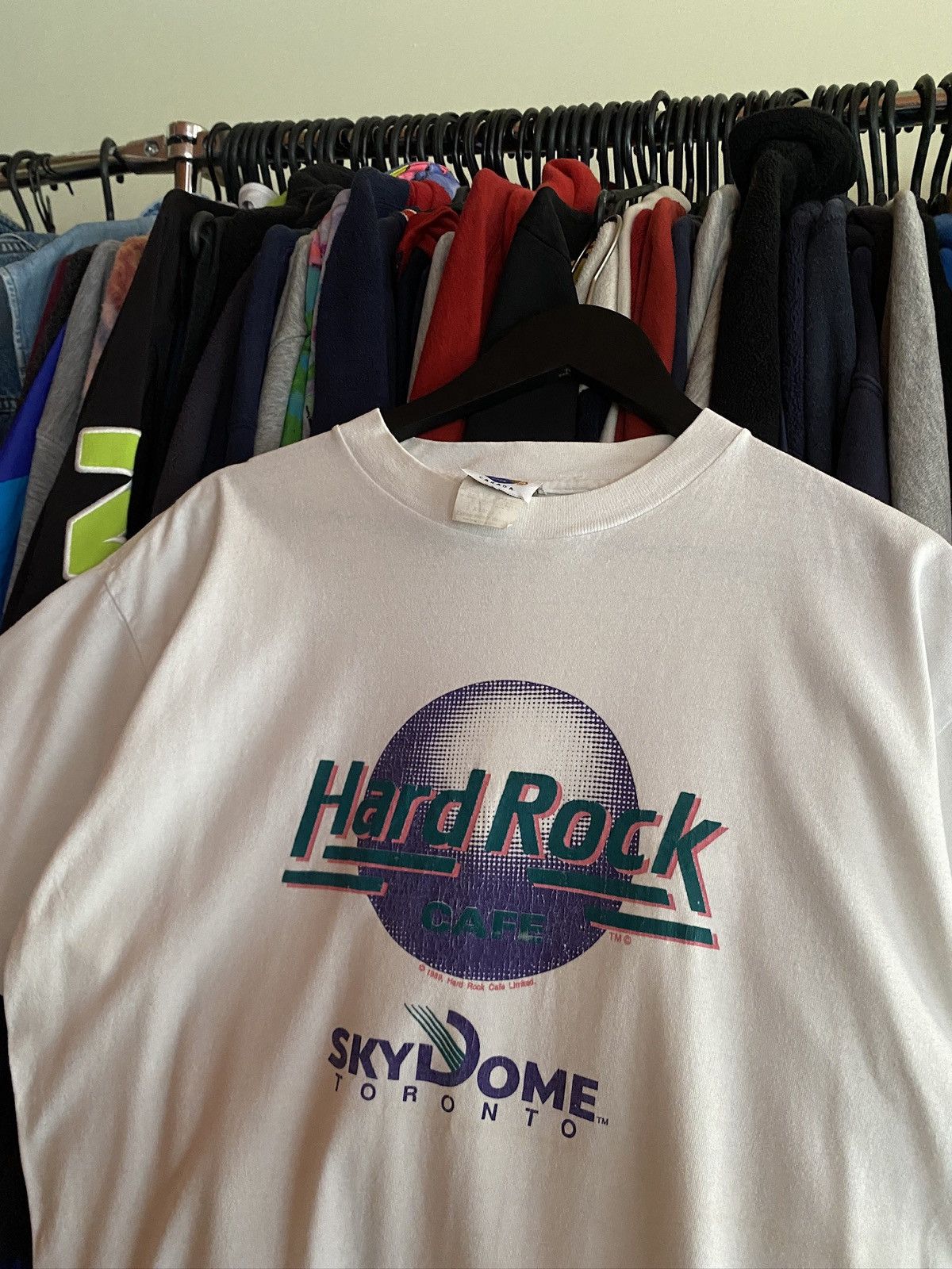 Hard Rock Cafe 1989 VINTAGE HARD ROCK CAFE BAGGY T-SHIRT Size US XL / EU 56 / 4 - 2 Thumbnail