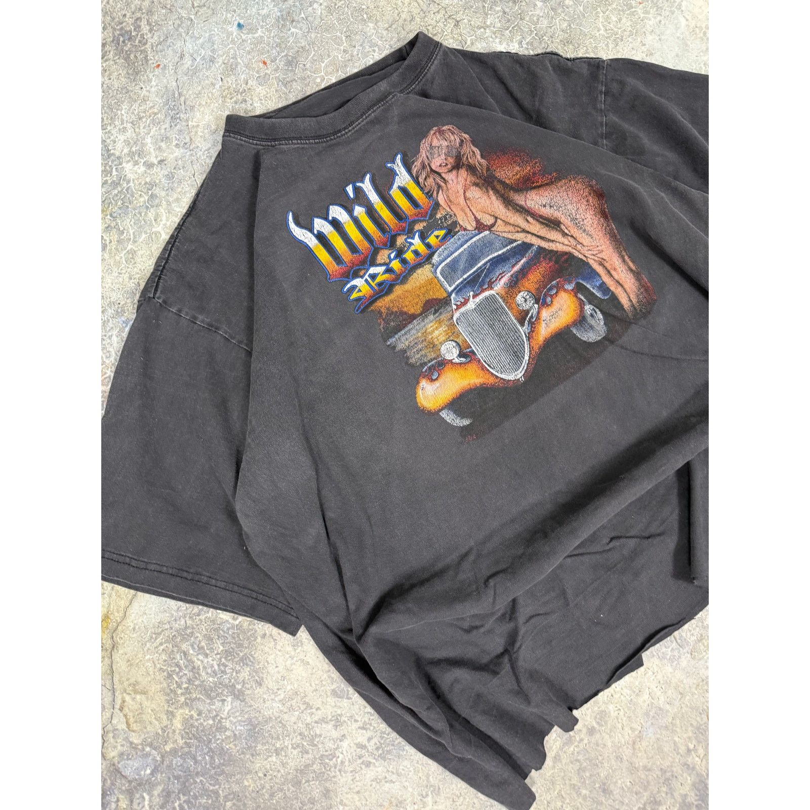 Vintage Vintage Biker Tee Size US XL / EU 56 / 4 - 2 Thumbnail