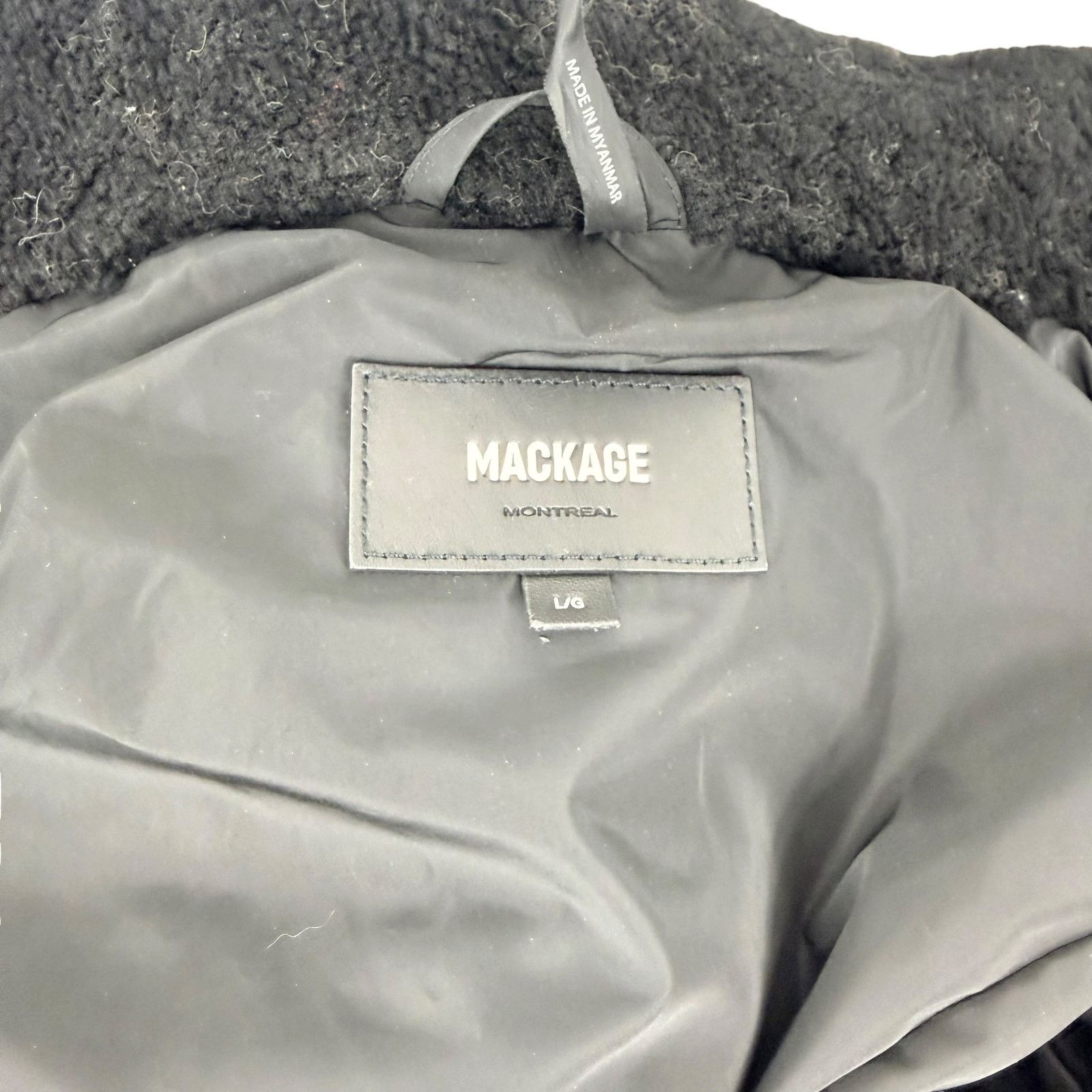 Mackage Mackage Jada Duck Down Fur Long Maxi Parka Coat Black Size L Size L / US 10 / IT 46 - 11 Thumbnail