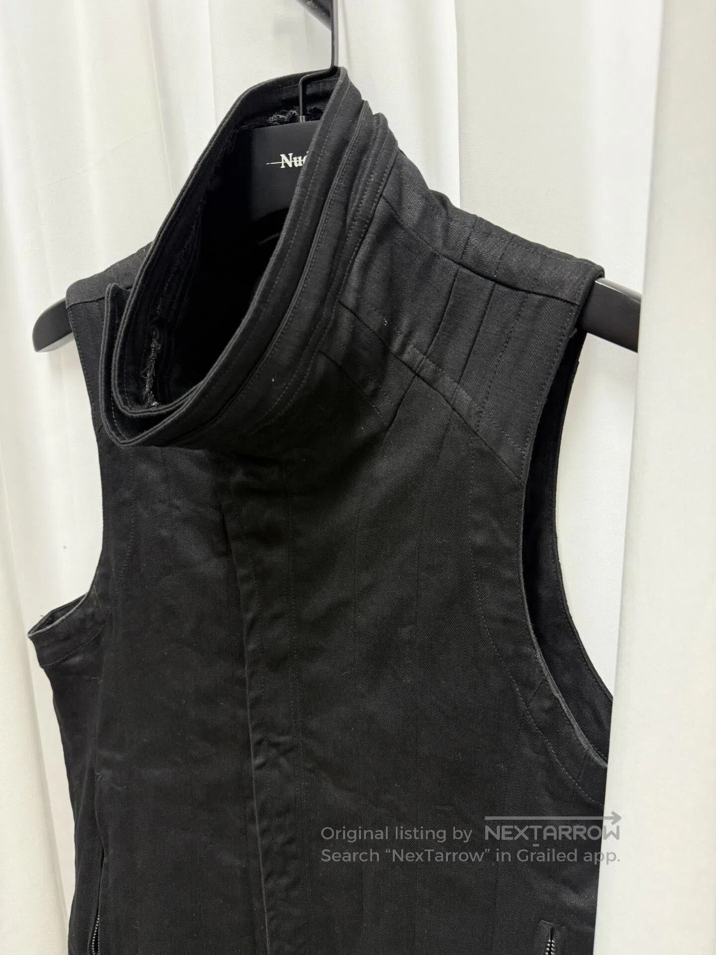 Comme des Garcons Homme Plus Stylish Black Denim Stand. Size US M / EU 48-50 / 2 - 4 Thumbnail