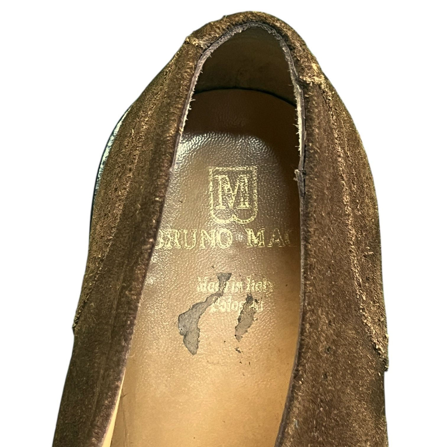 Bruno Magli Bruno Magli Talbot Lace Up Brown Suede Oxfords Men's 10.5 Size US 10.5 / EU 43-44 - 7 Thumbnail