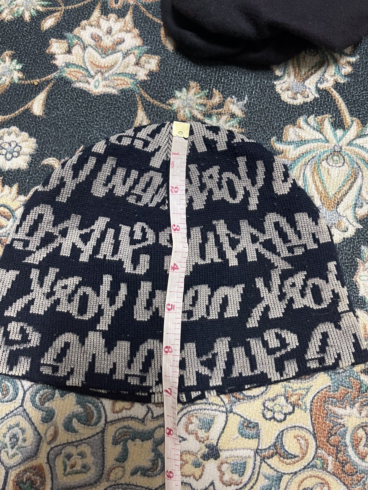 Supreme 2001 Supreme Graffiti Script Logo Beanie Size ONE SIZE - 8 Thumbnail