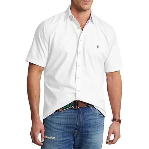 Polo Ralph Lauren Polo Ralph Lauren Shirt Men's White Classic Size US XL / EU 56 / 4 - 1 Thumbnail