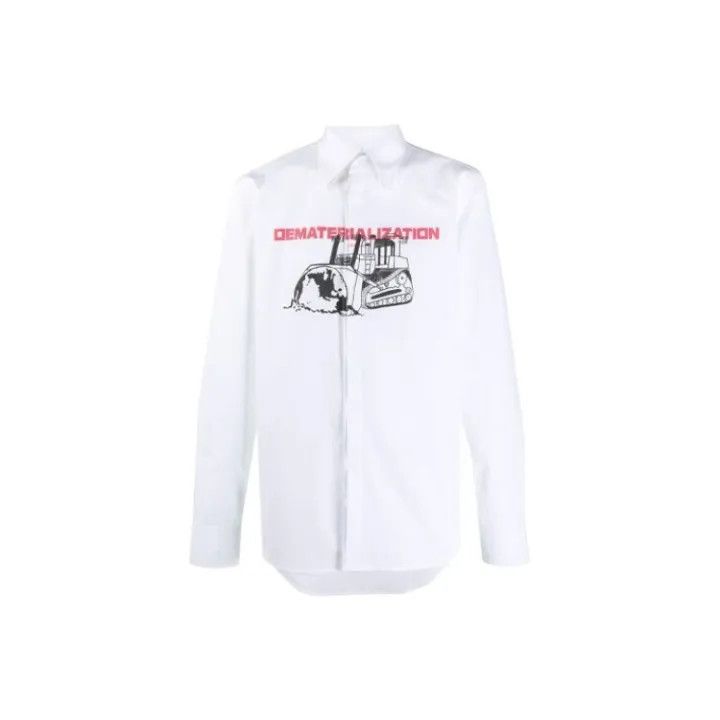 Off-White Off-White Graphic Print Long Sleeve Shirt 0079 Size US S / EU 44-46 / 1 - 1 Thumbnail