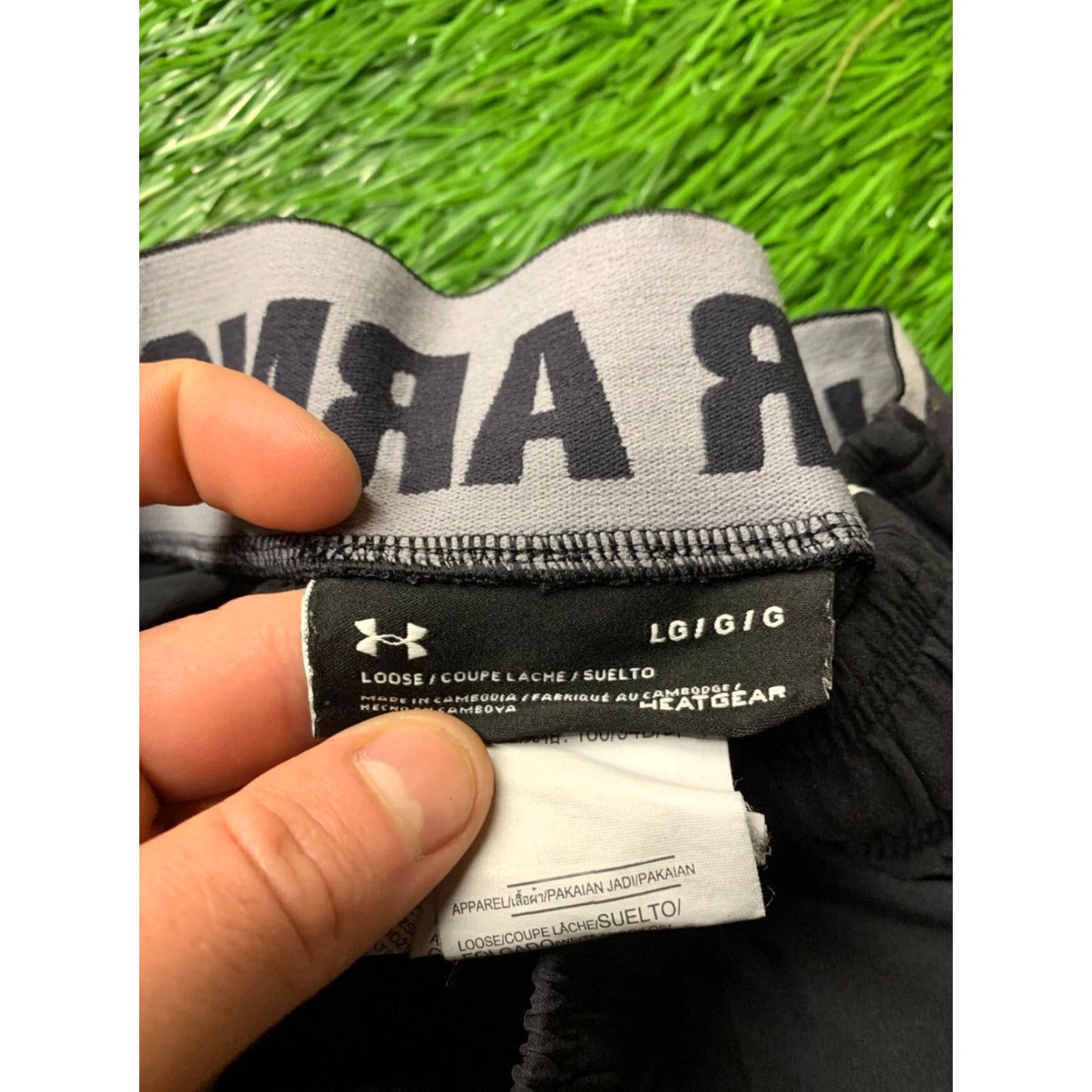 Under Armour UNDER ARMOUR HEATGEAR ORIGINAL MEN TRAINING SHORTS SIZE L LARGE Size US 33 - 4 Thumbnail