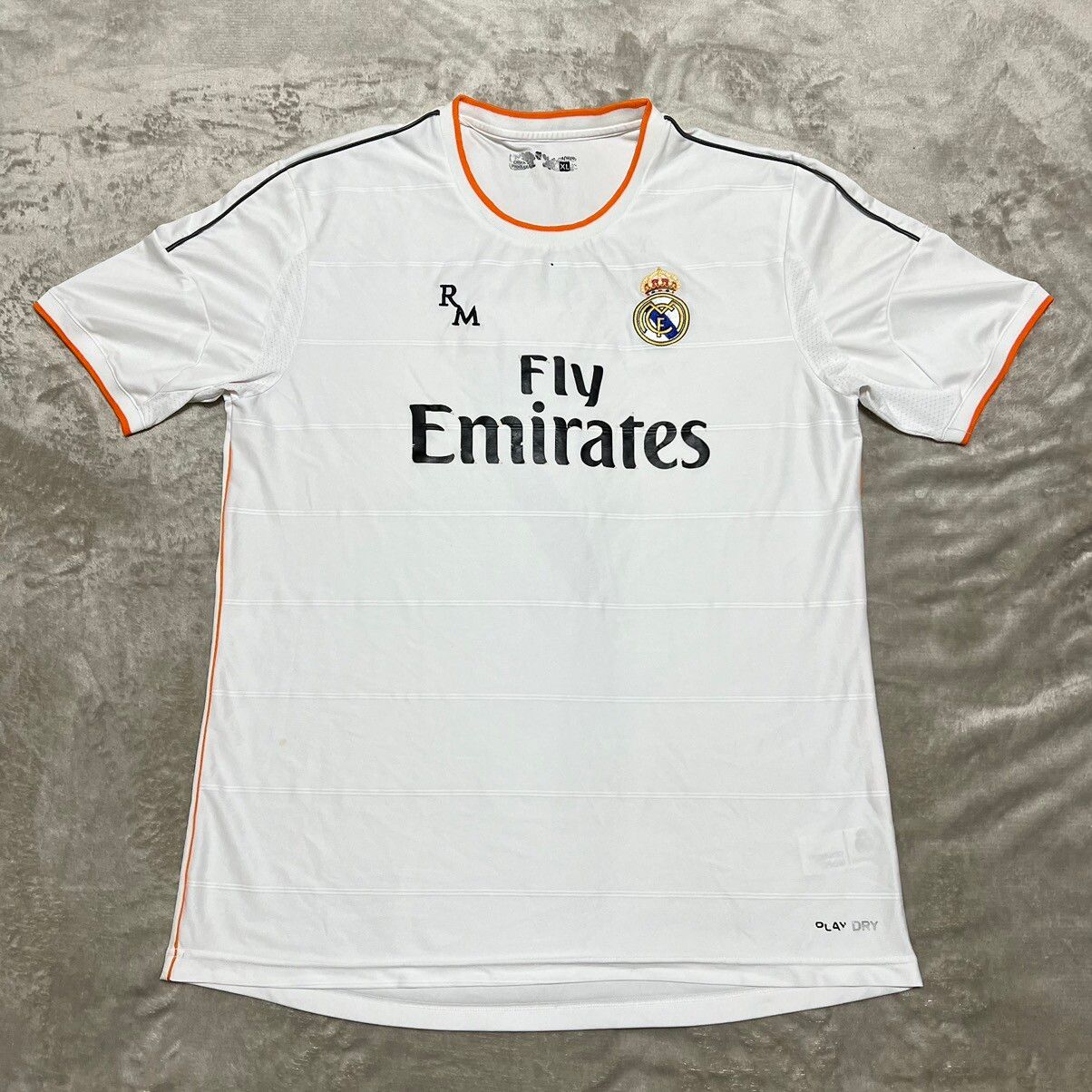 Pre-owned Real Madrid X Soccer Jersey Blokecore Real Madrid 2013 Home Fan Football Shirt Y2k Kit In White