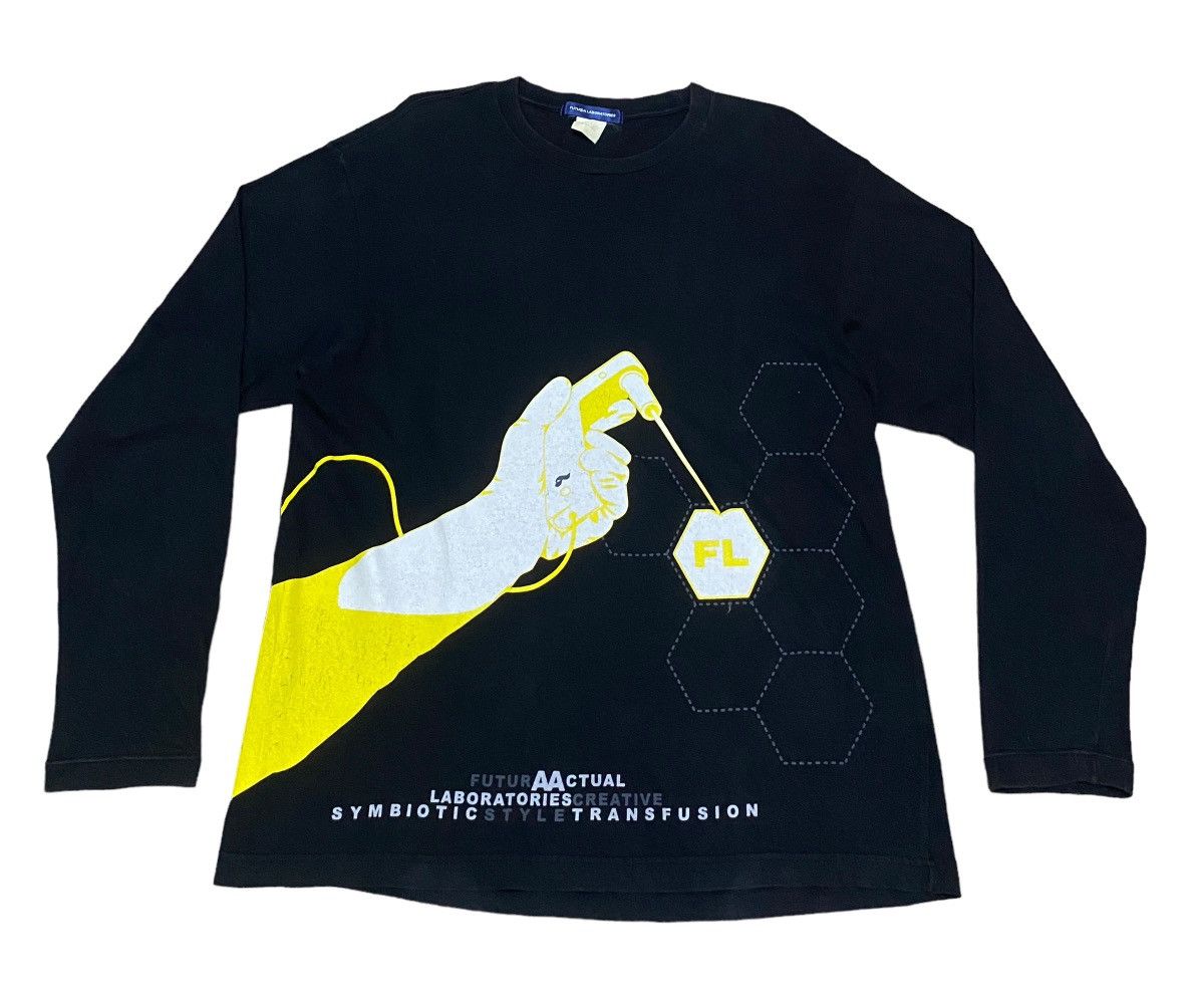 Futura × Vintage Rare Design Vintave Brand Futura Laboratories T-shirt 2000s Size US L / EU 52-54 / 3 - 1 Thumbnail