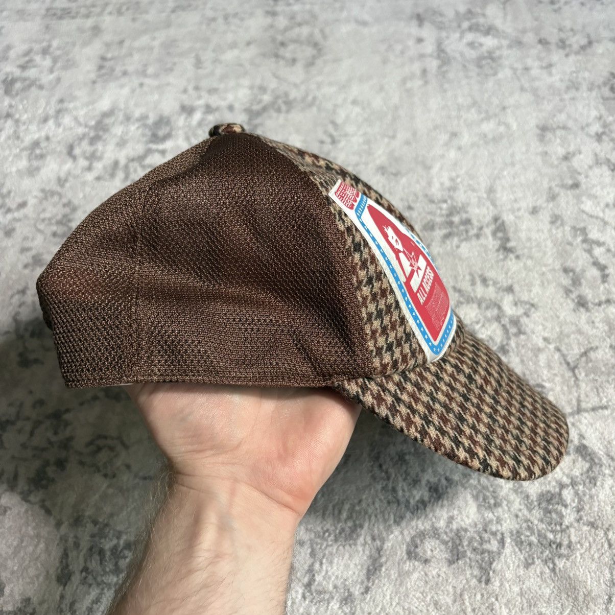 Hysteric Glamour Hysteric Glamour Guest All Access Houndstooth Trucker Hat Size ONE SIZE - 5 Thumbnail
