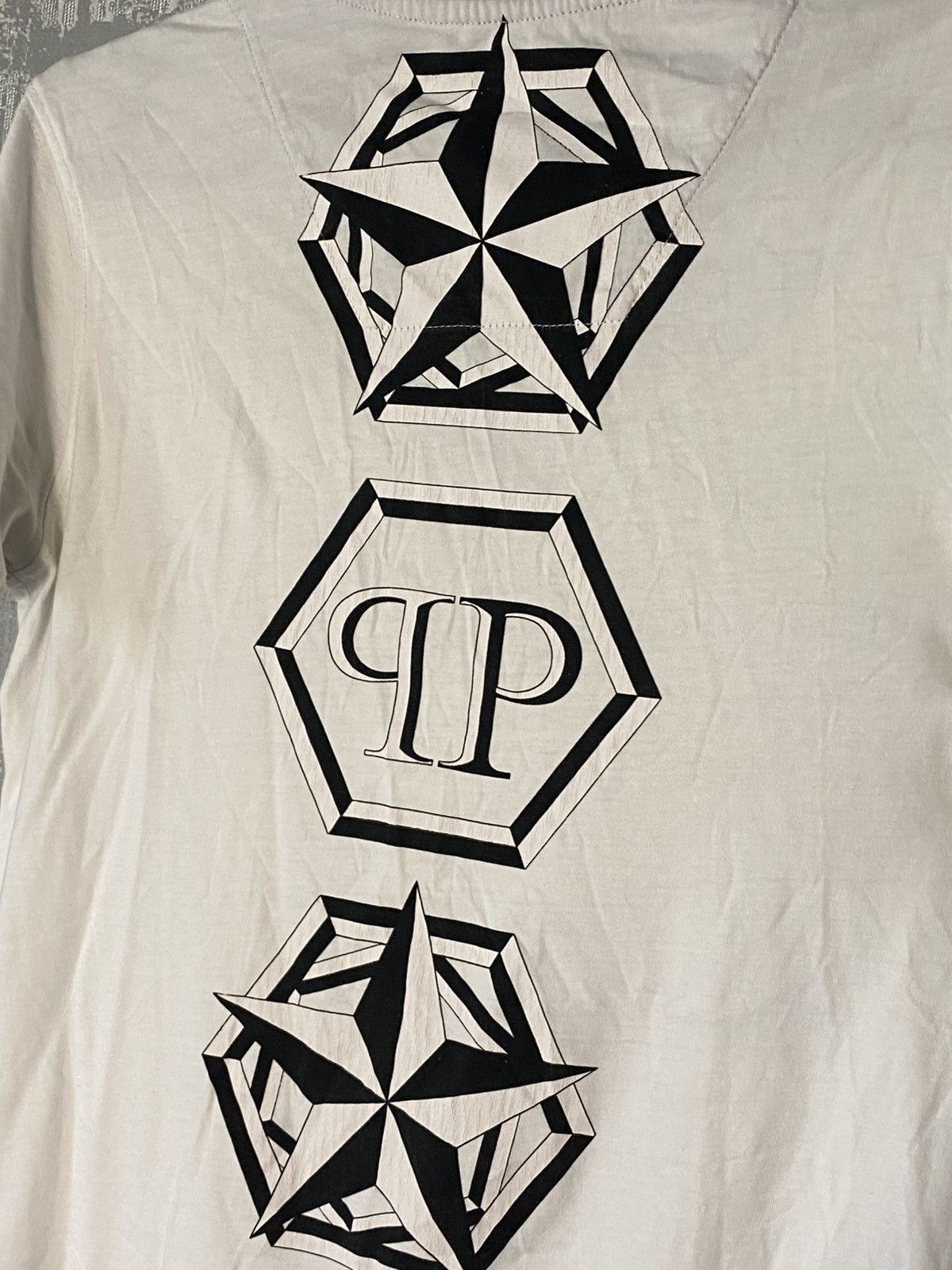 Philipp Plein Philipp Plein Skull T shirt Logo Size S-M Full Print Size US M / EU 48-50 / 2 - 5 Thumbnail