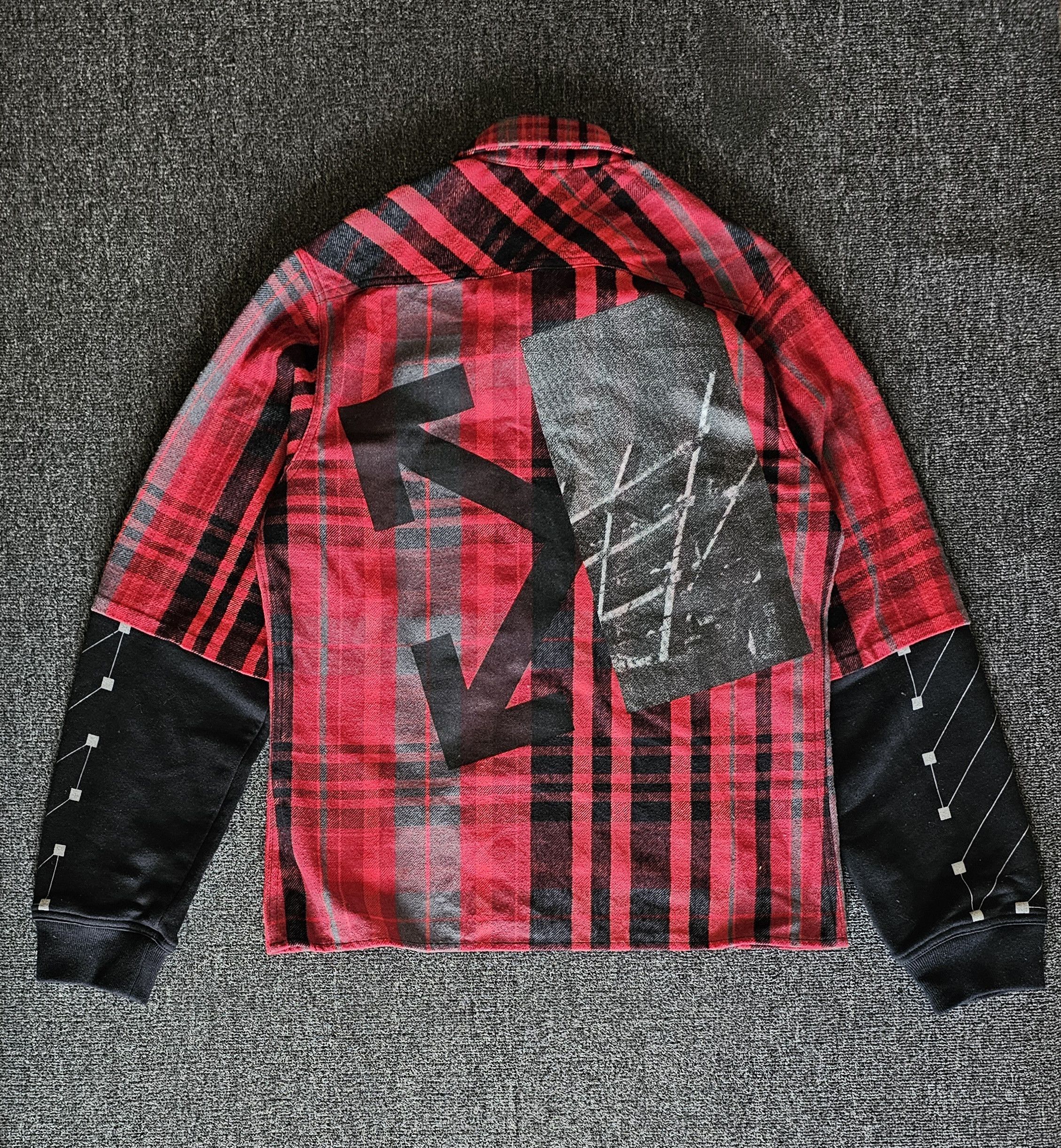 Off-White Off-White Men's Oversized Thick Shirt Size M Size US M / EU 48-50 / 2 - 4 Thumbnail