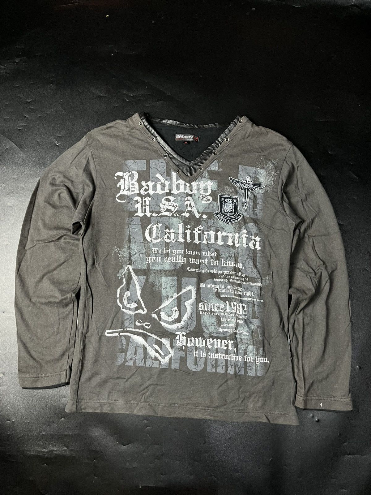 Hysteric Glamour × Japanese Brand BadBoy Leather Collar Poem style Size US M / EU 48-50 / 2 - 1 Thumbnail
