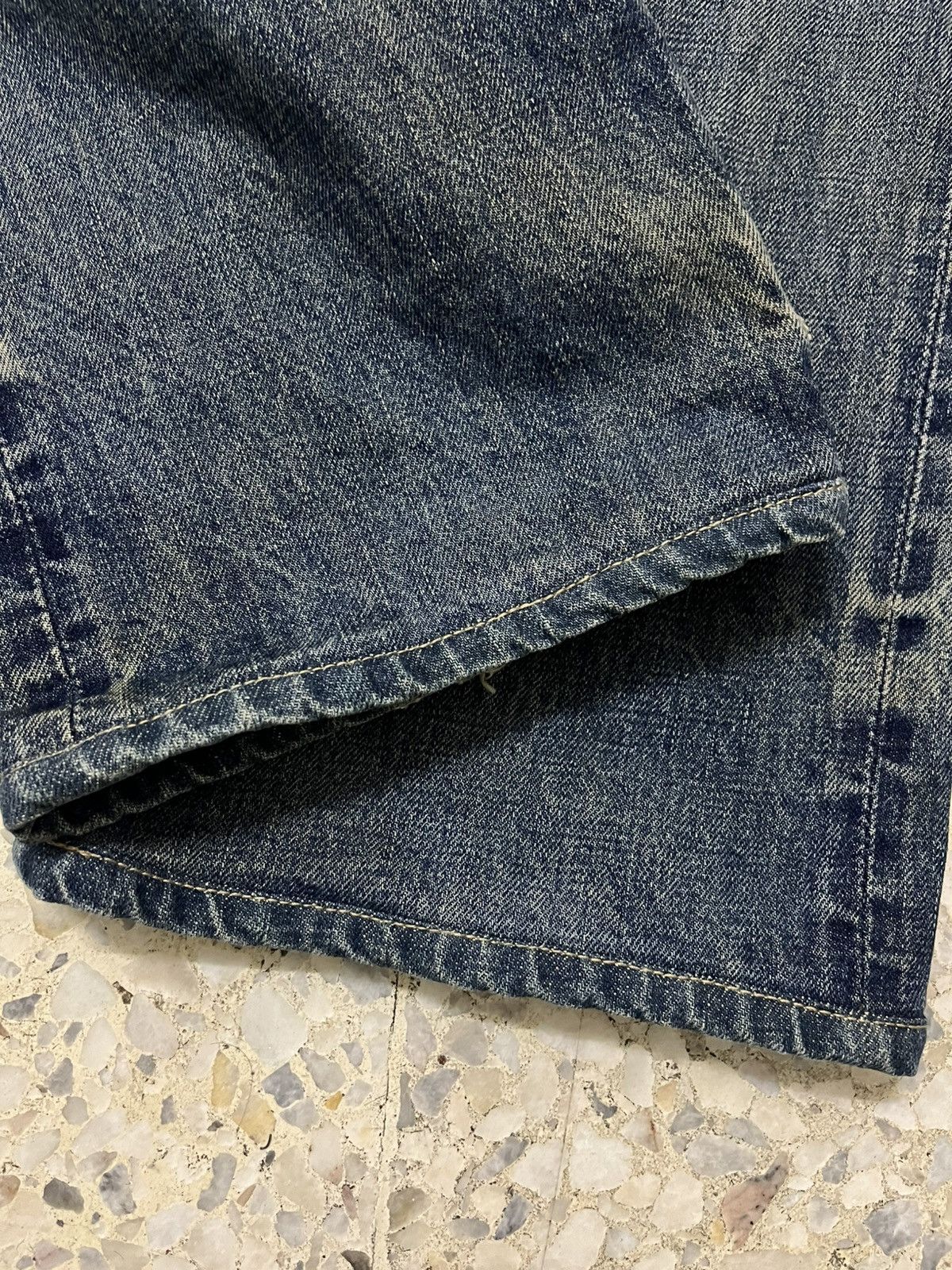 Levi's Vintage Clothing Levi’s 503B Vintage Selvedge Denim Heavy Fade Rare Size US 29 - 15 Thumbnail