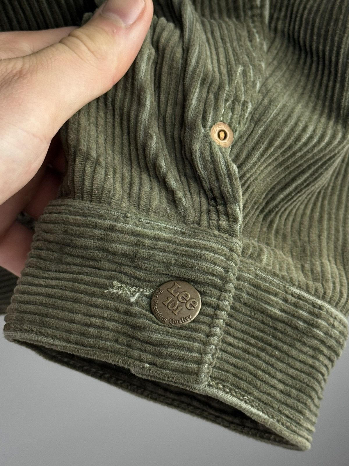 Lee Lee x Oi Polloi Rider 101 Corduroy Jacket Size US L / EU 52-54 / 3 - 8 Thumbnail