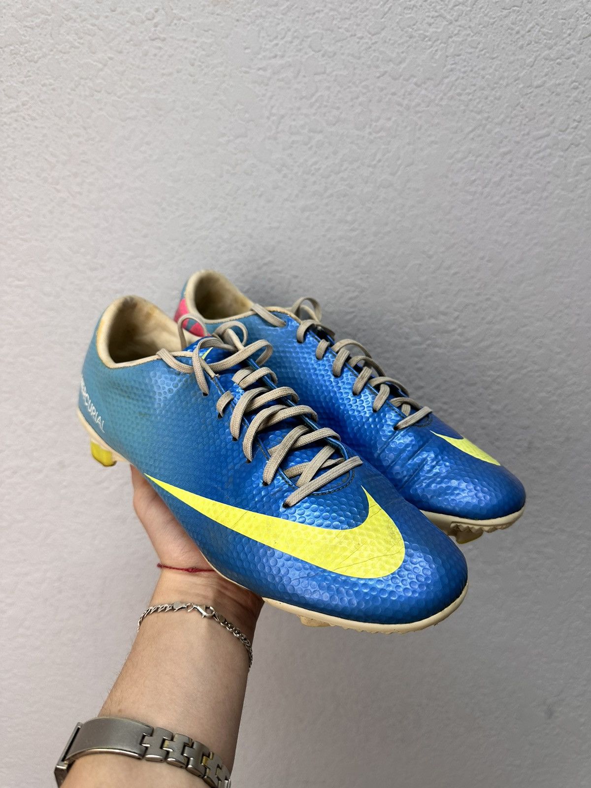 Nike Rare football Caps Nike Mercurial Vapor IX FG 555447-474 Size US 8 / EU 41 - 2 Thumbnail