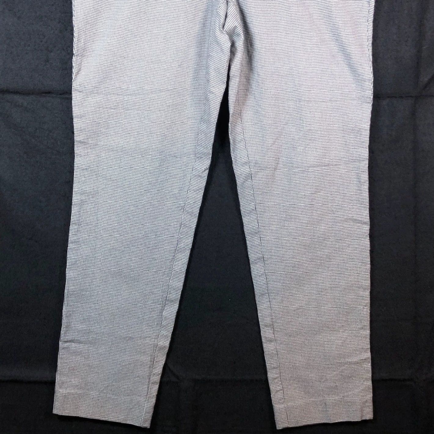 Brooks Brothers Brooks Brothers Womens Pants Black Cream Houndstooth Chino Ankle Stretch 8 Size 30" / US 8 / IT 44 - 3 Thumbnail