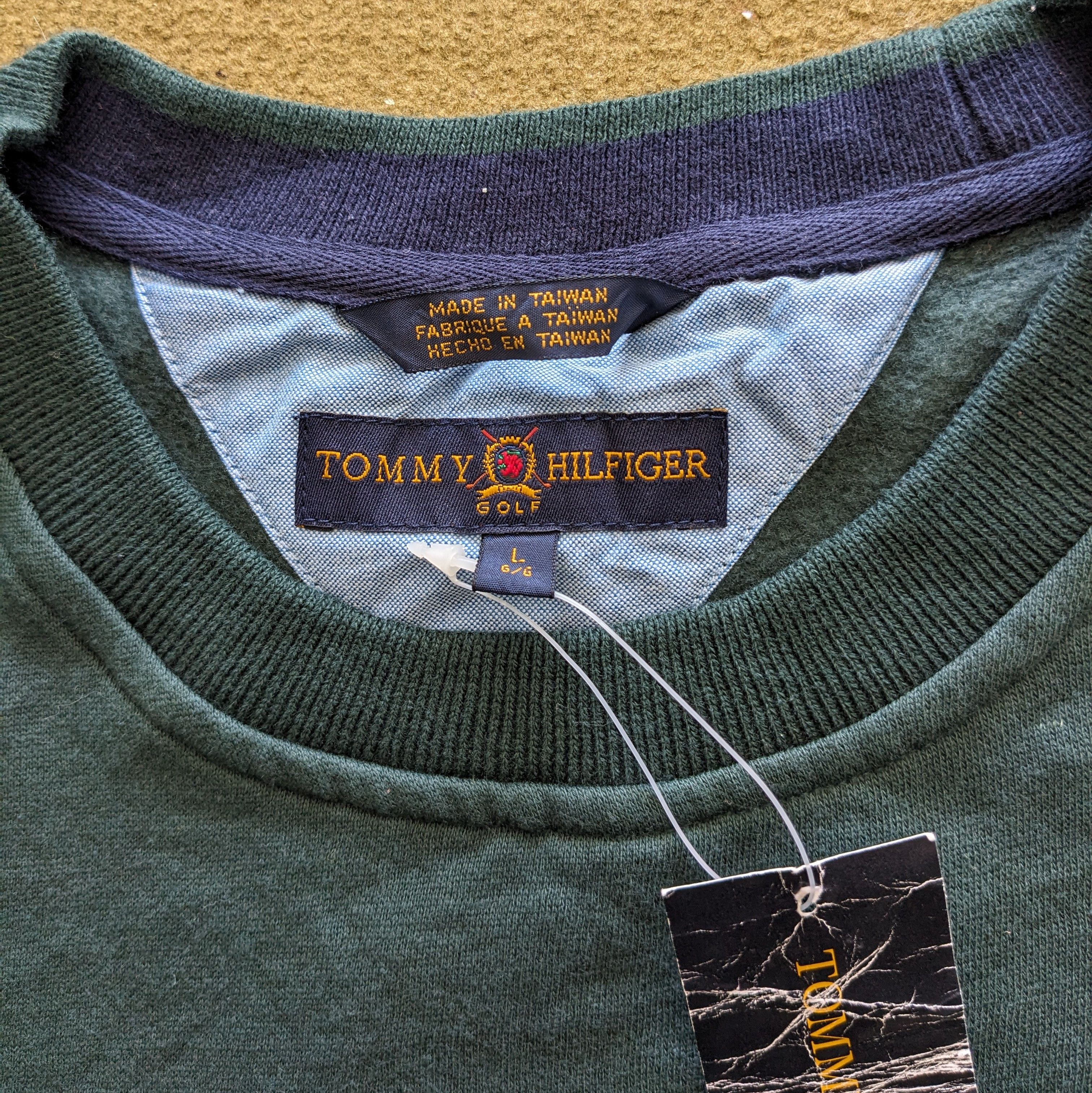 Tommy Hilfiger Vintage TOMMY HILFIGER GOLF Sweatshirt Size US L / EU 52-54 / 3 - 7 Thumbnail