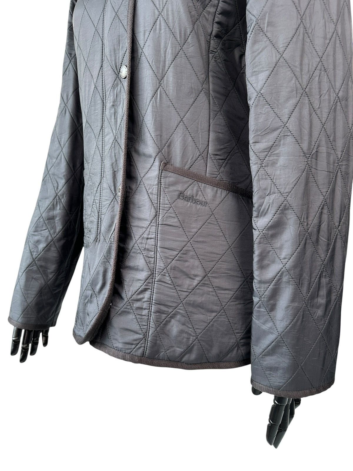 Barbour Ladies BARBOUR Polarquilt Black Quilted Jacket UK 12 / US 8 Size M / US 6-8 / IT 42-44 - 5 Thumbnail