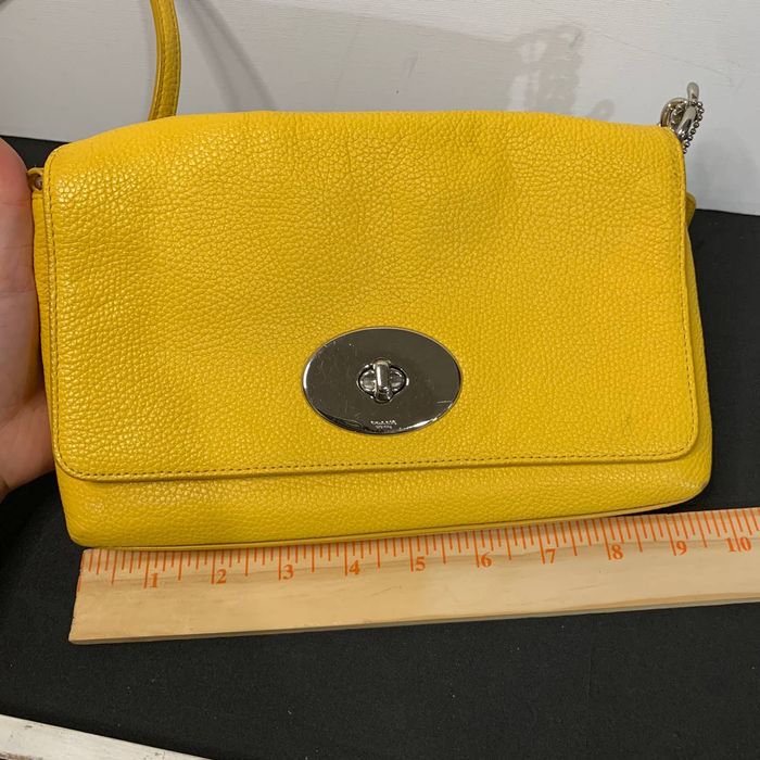 Coach Coach Crosstown Crossbody Bag. With Chain Detail & Turnlock Grailed