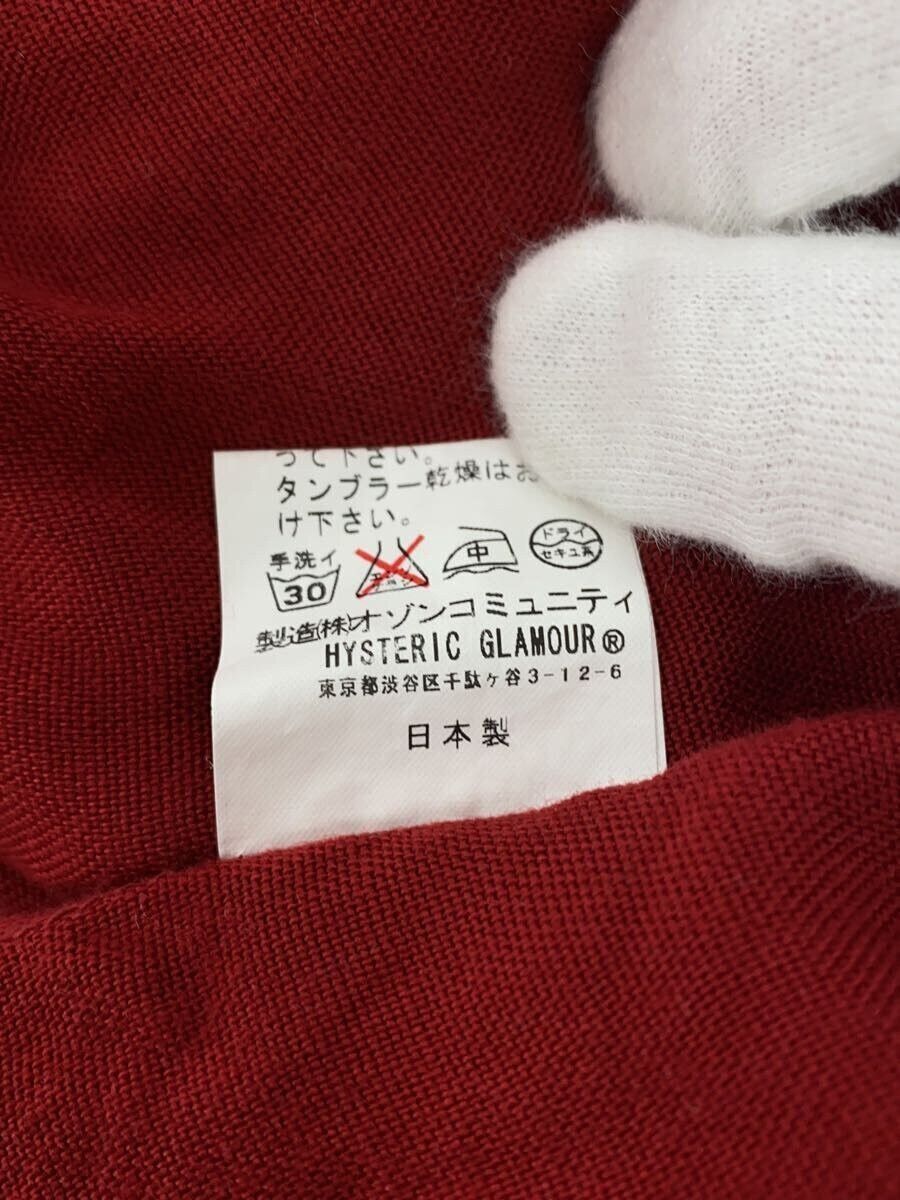Hysteric Glamour Hysteric Glamour Rayon Short Sleeve Shirt Red Size US S / EU 44-46 / 1 - 5 Thumbnail