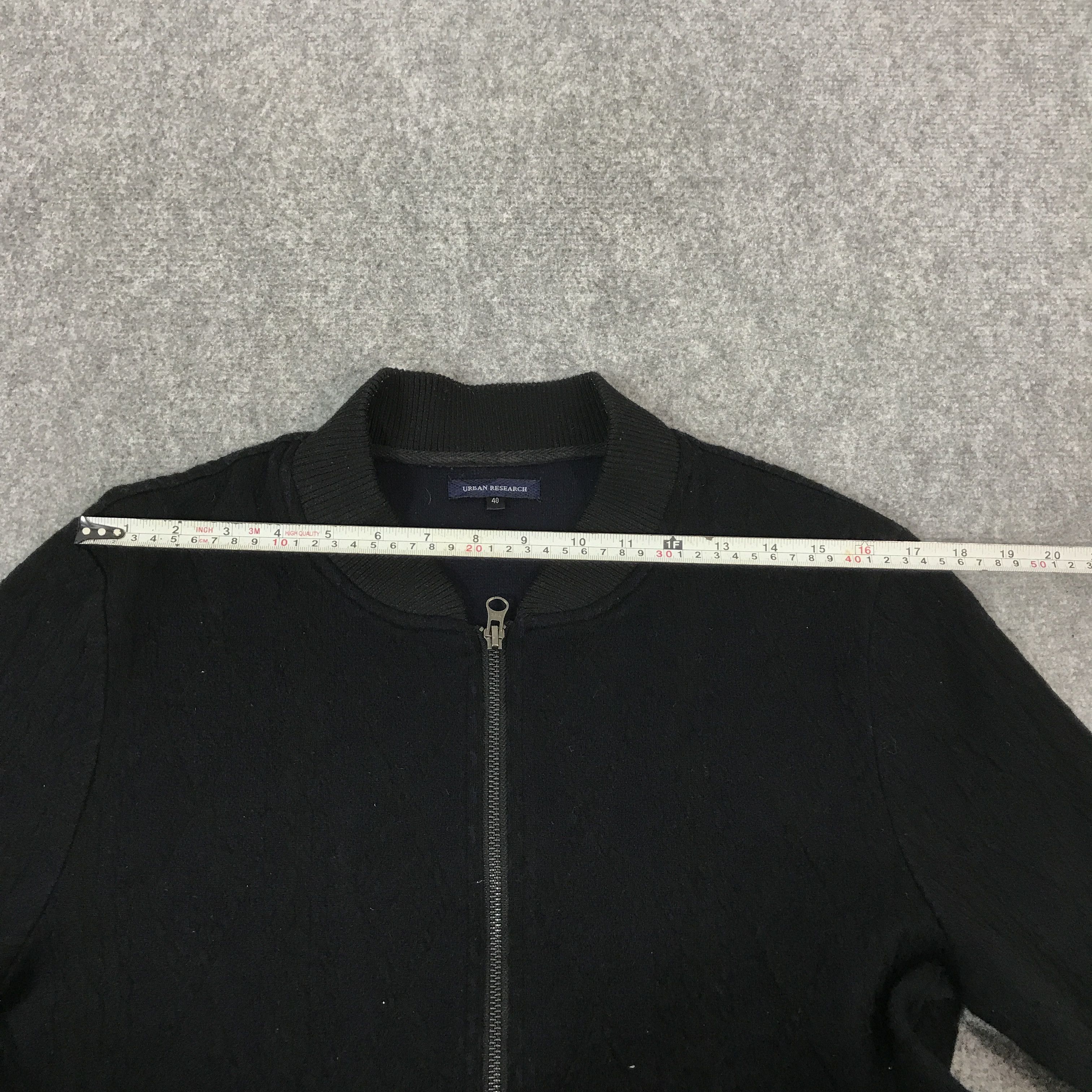 Japanese Brand × Vintage urban research Wool zipper jacket Size US M / EU 48-50 / 2 - 8 Thumbnail