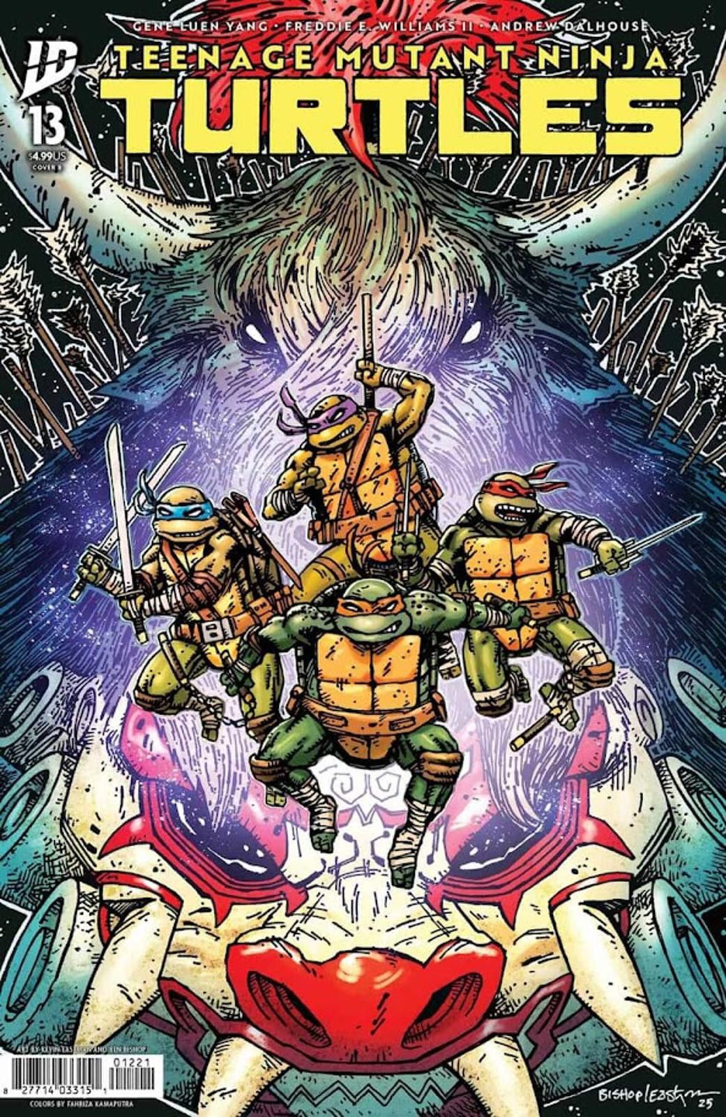 Other TMNT Issue #13 (Kevin Eastman) regular cover B Size ONE SIZE - 1 Thumbnail