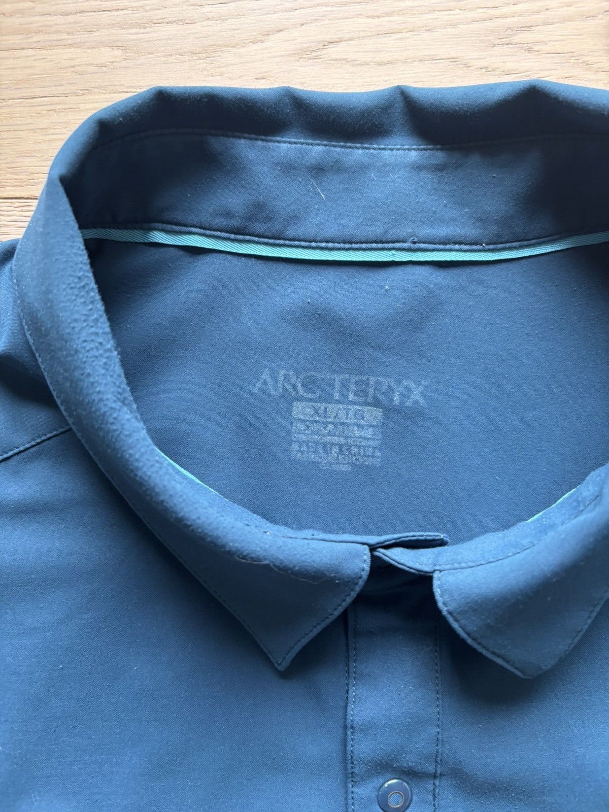 Arc'teryx Arc’Teryx Skyline Men’s Blue Short Sleeve Button Up Size XL Size US XL / EU 56 / 4 - 4 Thumbnail
