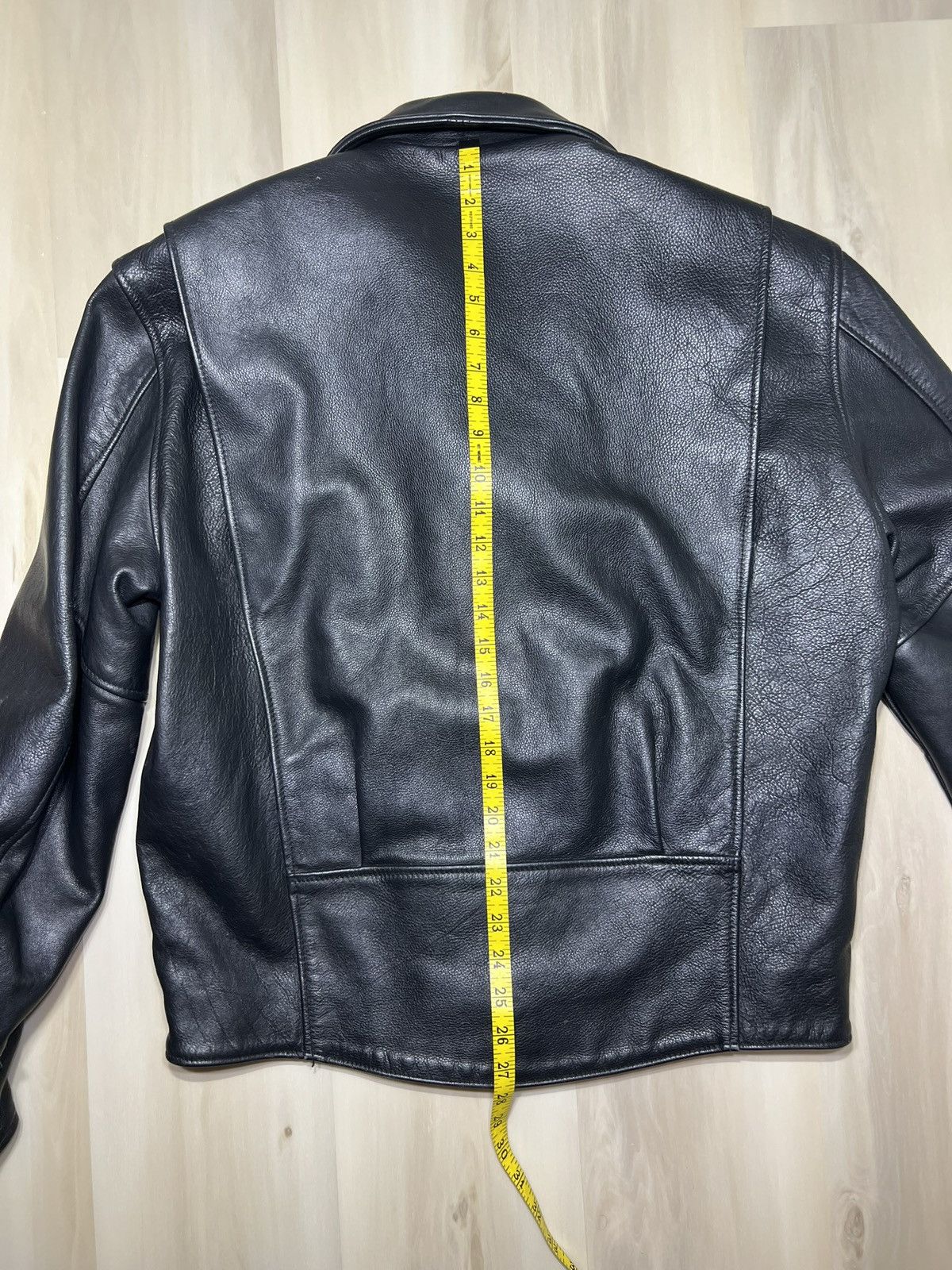 Harley Davidson Vintage Harley Davidson Perfecto Leather Jacket Black Sz Med Size US M / EU 48-50 / 2 - 6 Thumbnail