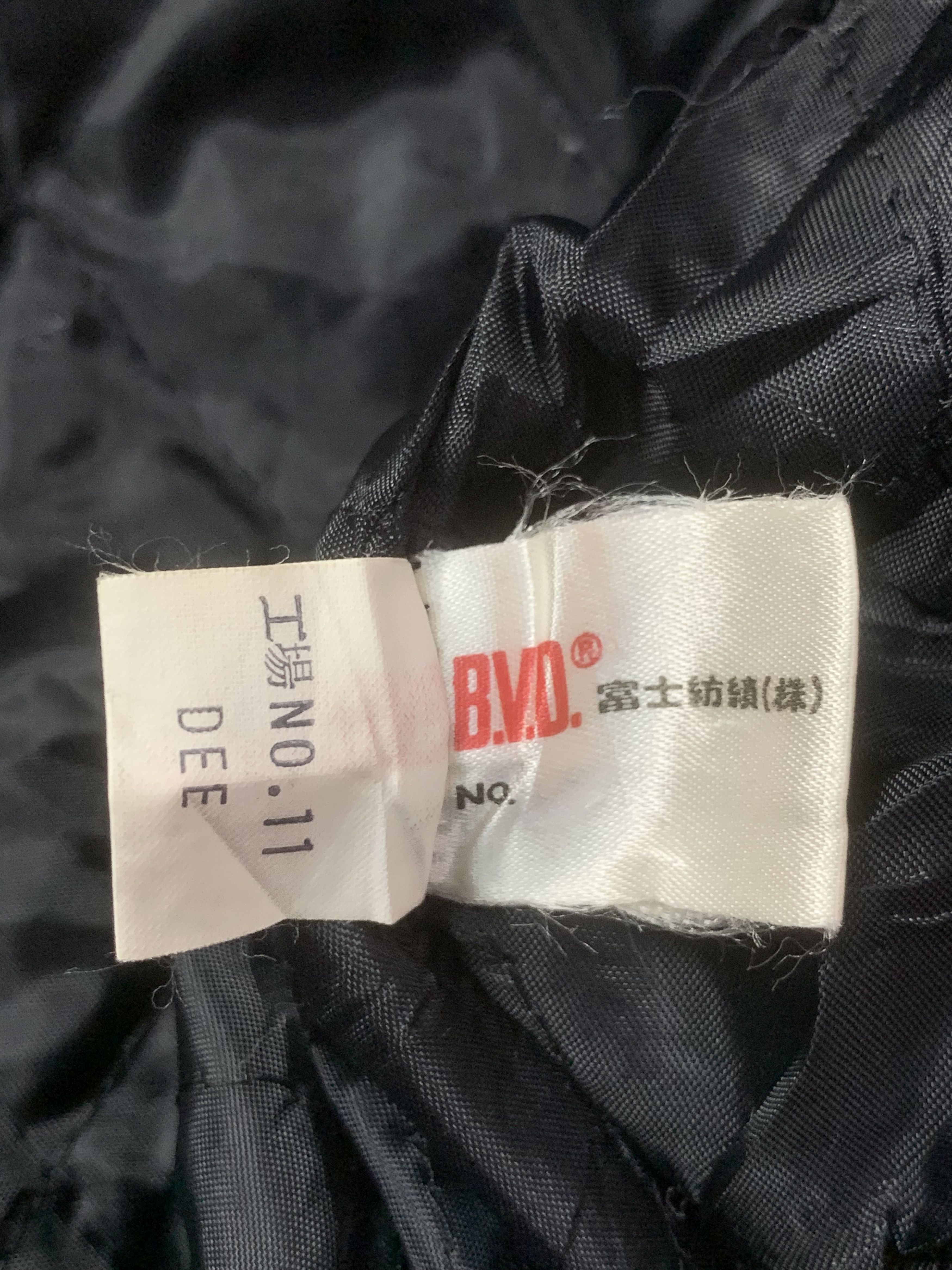 Japanese Brand × Vintage Rare Design Vintage B.V.D Brand Varsity Jackets Size US M / EU 48-50 / 2 - 5 Thumbnail