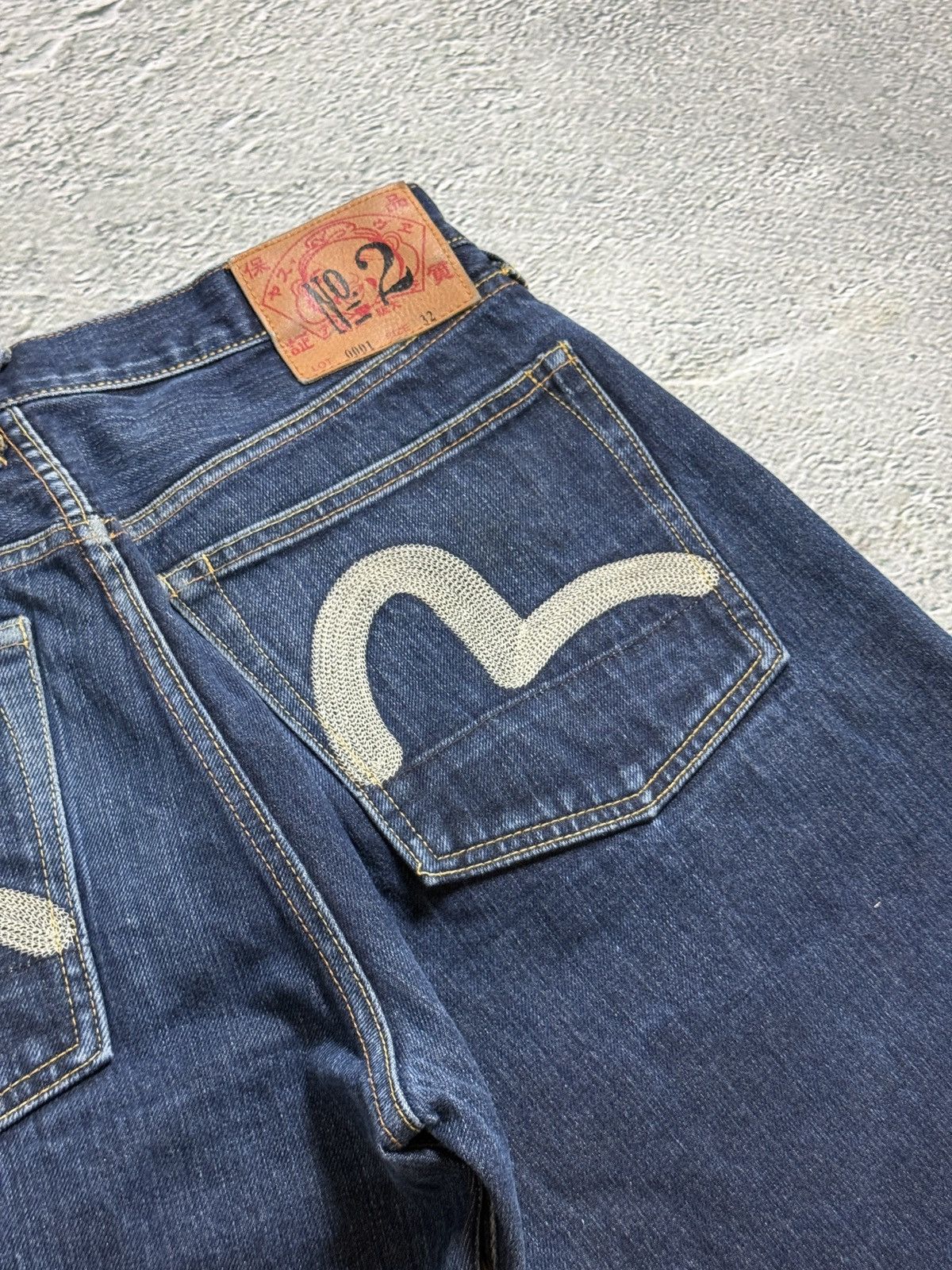 Evisu Evisu jeans vintage embroidery seagull logo selvedge Size US 32 / EU 48 - 4 Thumbnail