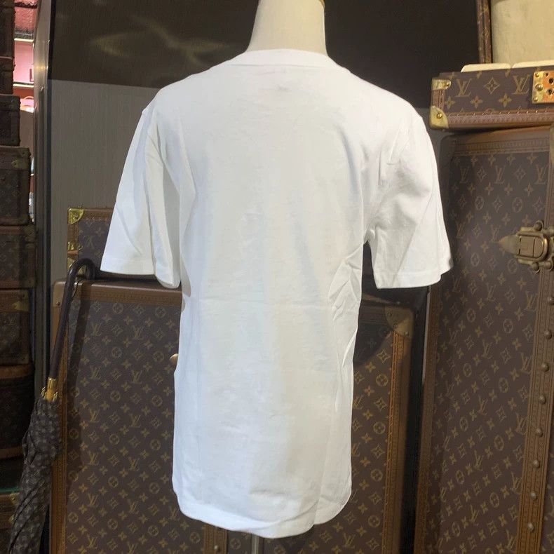 Loewe LOEWE White patterned T-shirt Size S / US 4 / IT 40 - 2 Thumbnail